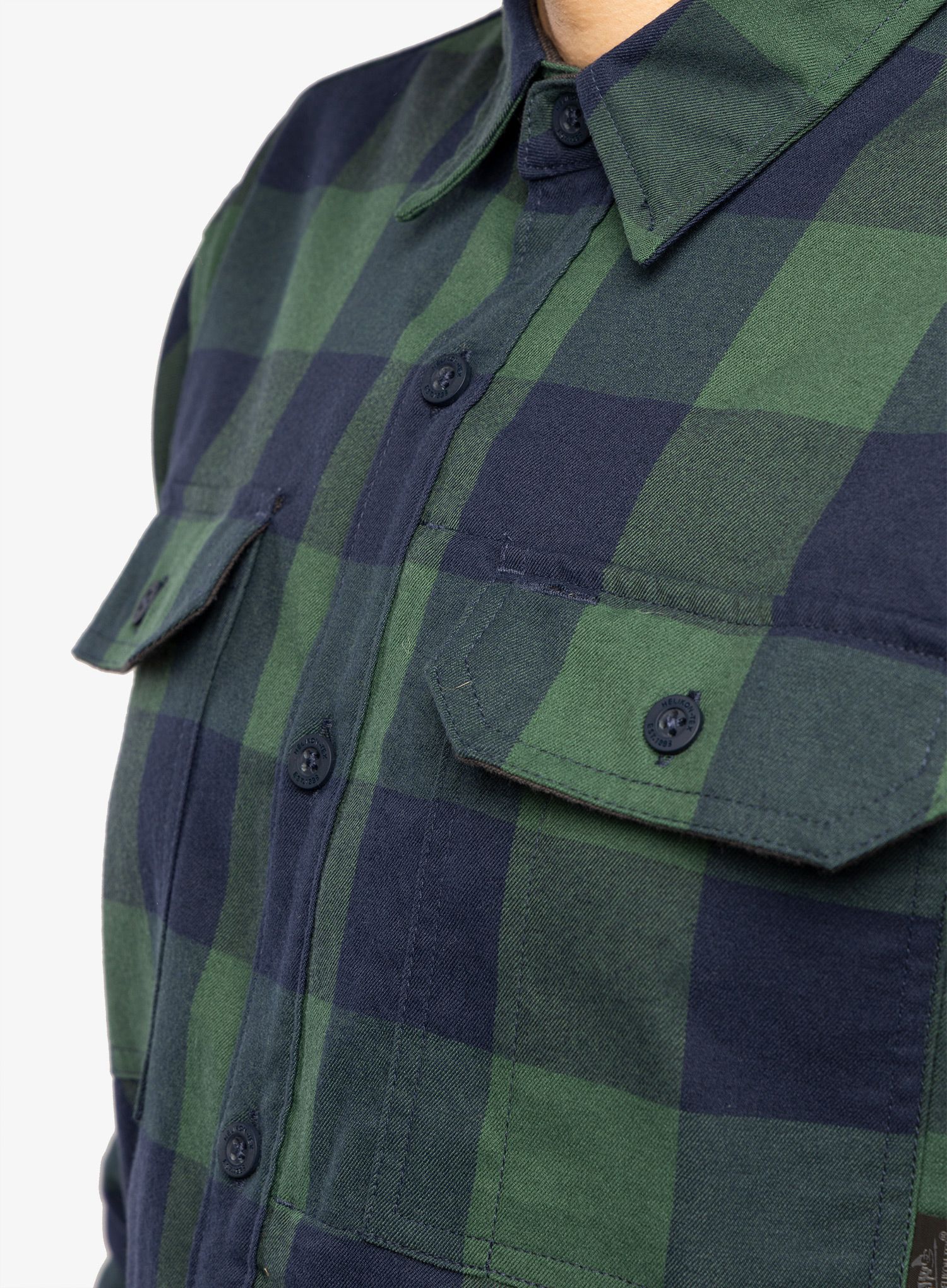 Srajca Helikon-Tex Greyman Shirt - moss green checkered