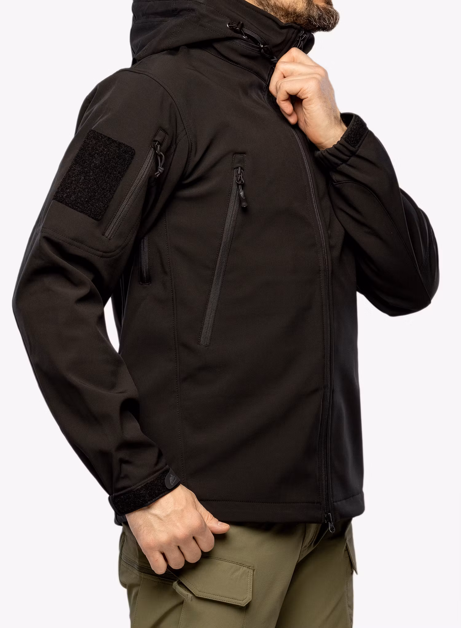 Taktična jakna Helikon-Tex Gunfighter Jacket Shark Skin Windblocker - black