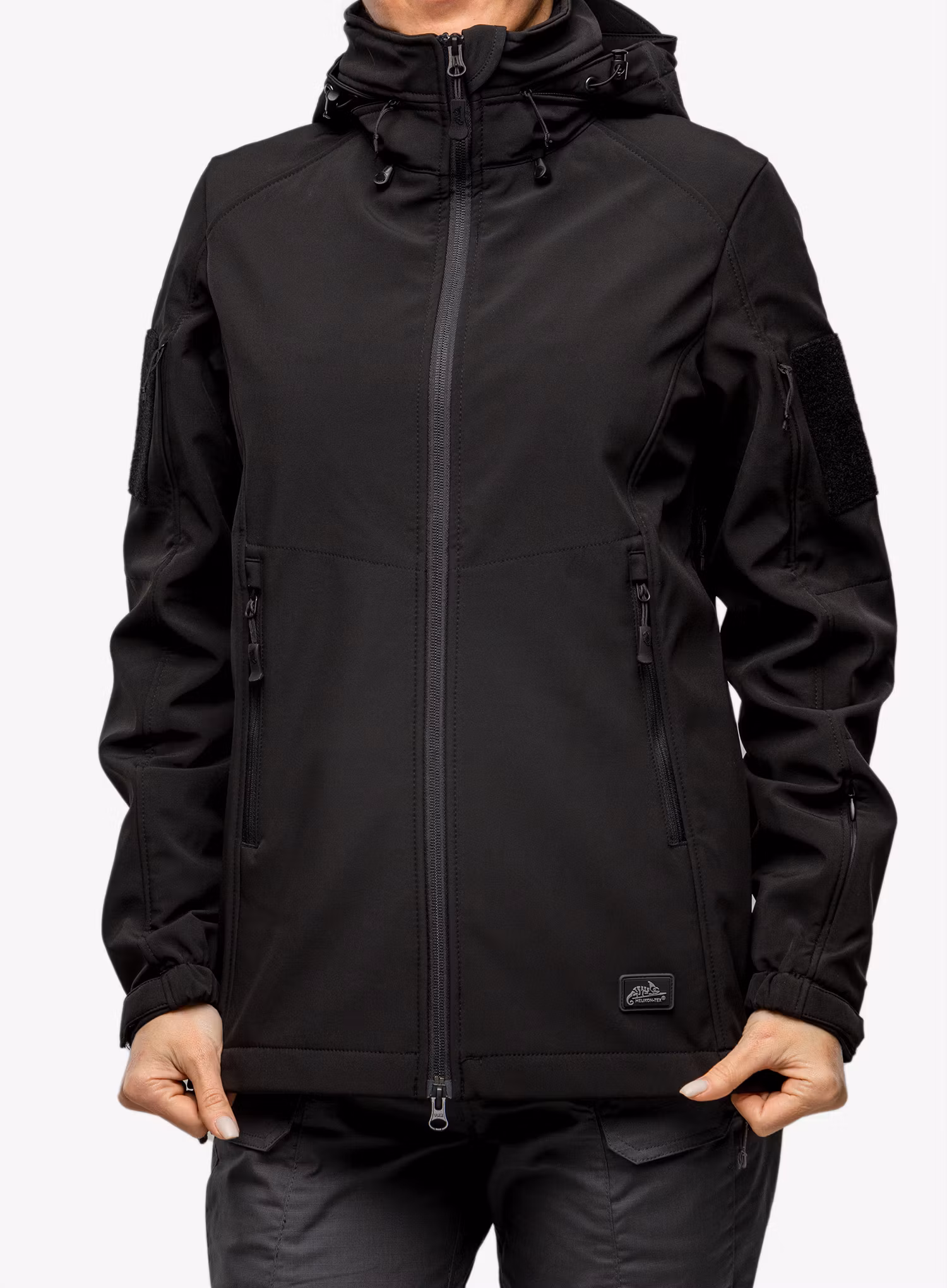 Ženska softshell jakna Helikon-Tex Gunfighter Woman's Jacket - black