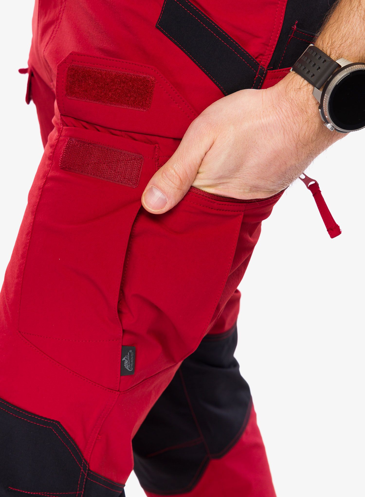 Taktične hlače Helikon-Tex OTP VeraStretch - crimson sky/black