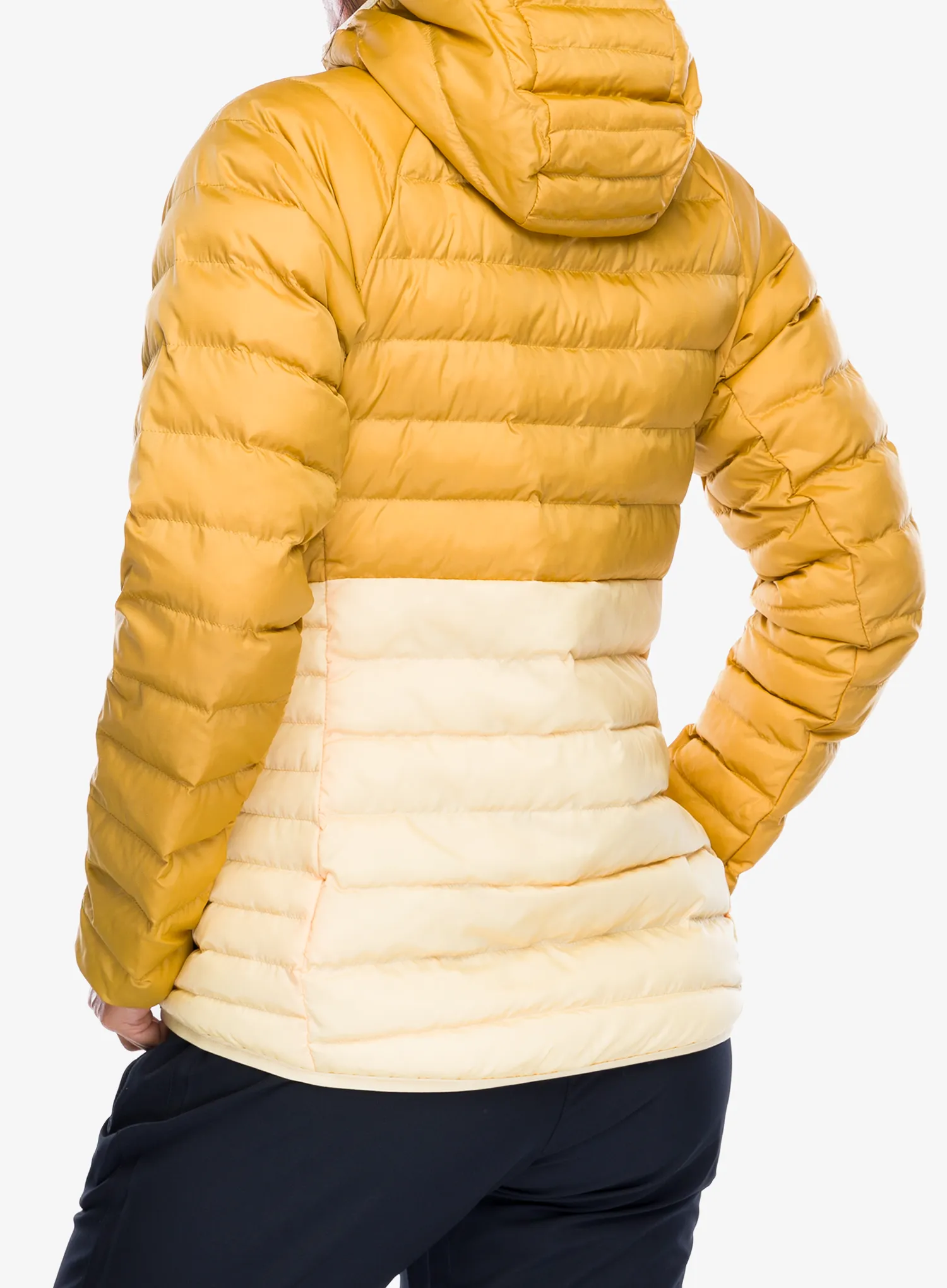 Ženska sintetična jakna Helly Hansen Banff Hooded Insulator - yellow cream/sand