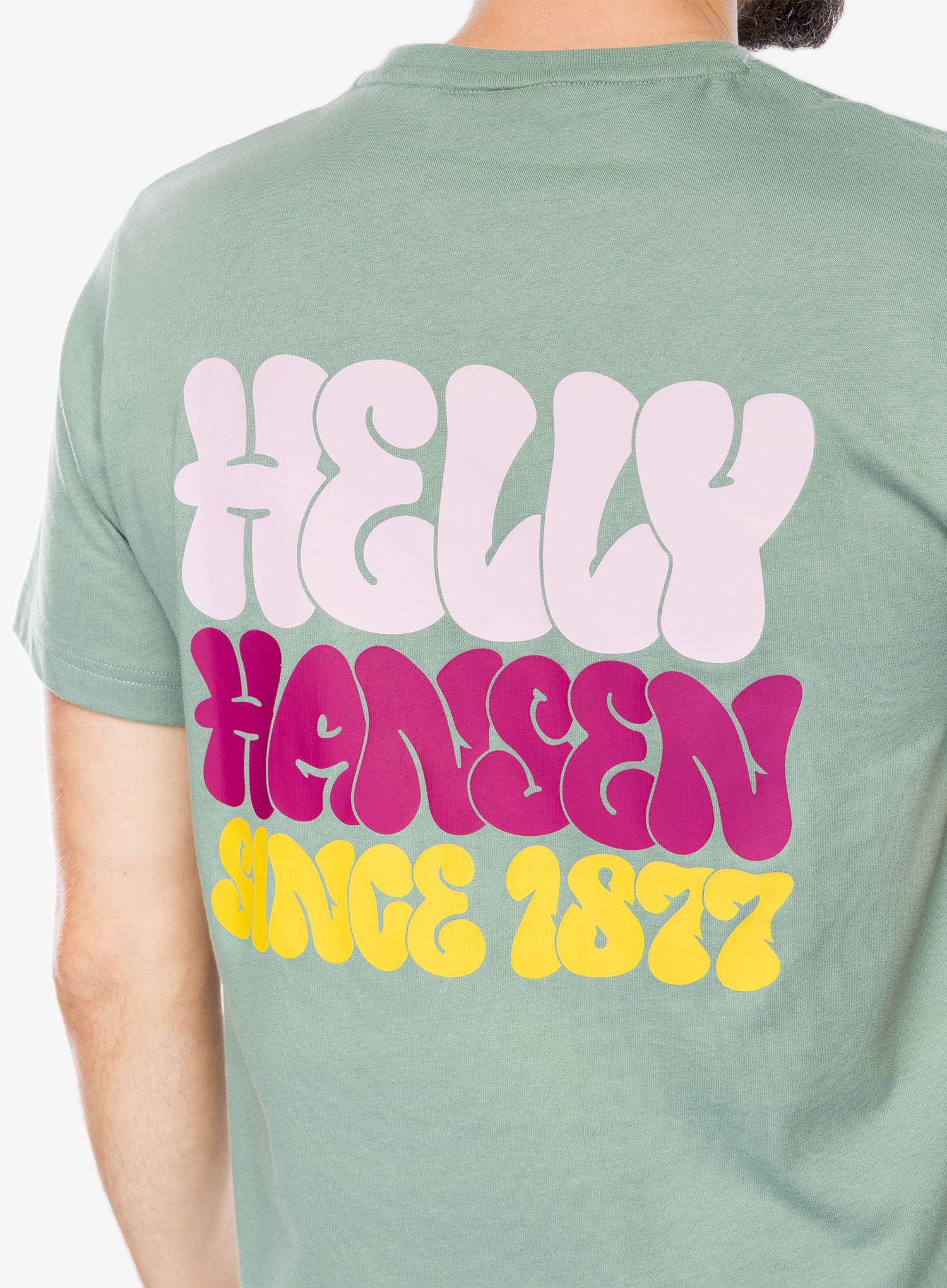 Majica s potiskom Helly Hansen Core Graphic T-Shirt - cactus