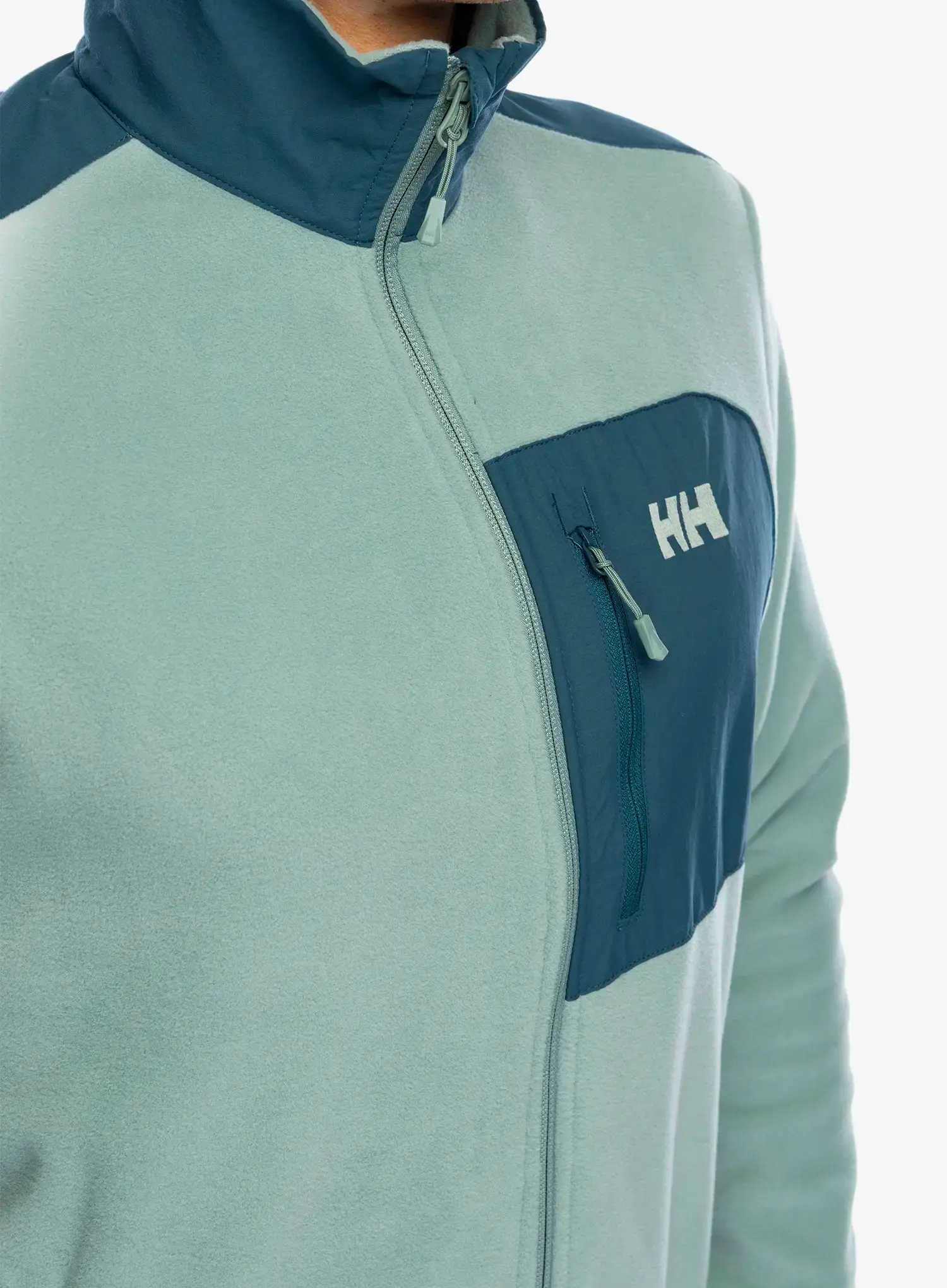 Jopica z zadrgo Helly Hansen Daybreaker Block Jacket - cactus