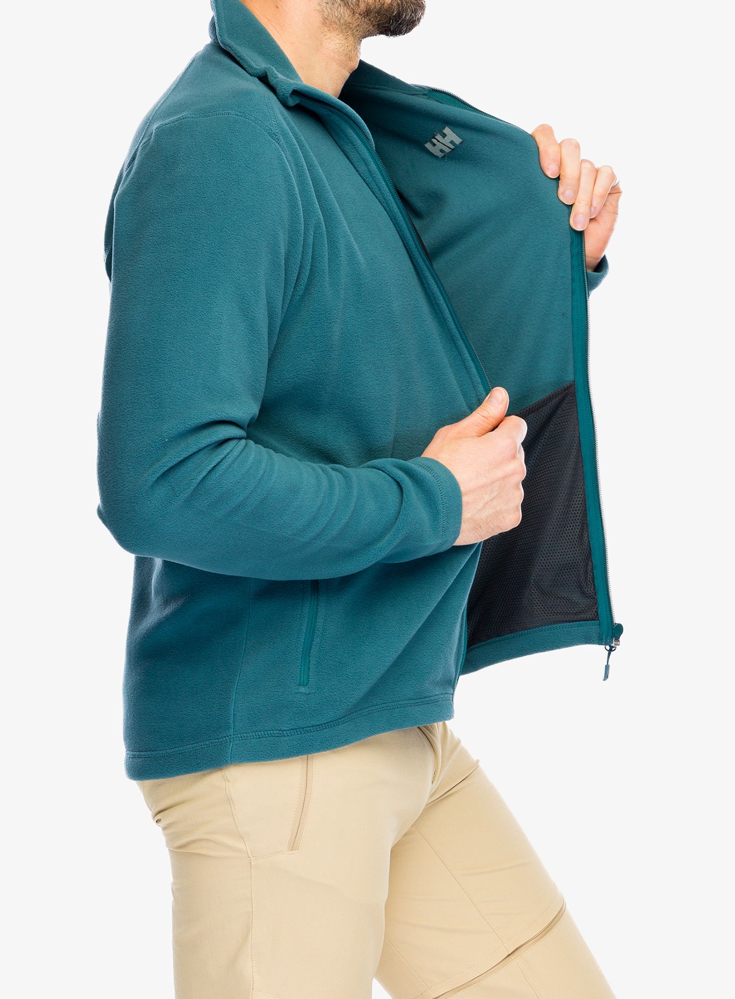 Flis Helly Hansen Daybreaker Fleece Jacket - dark creek