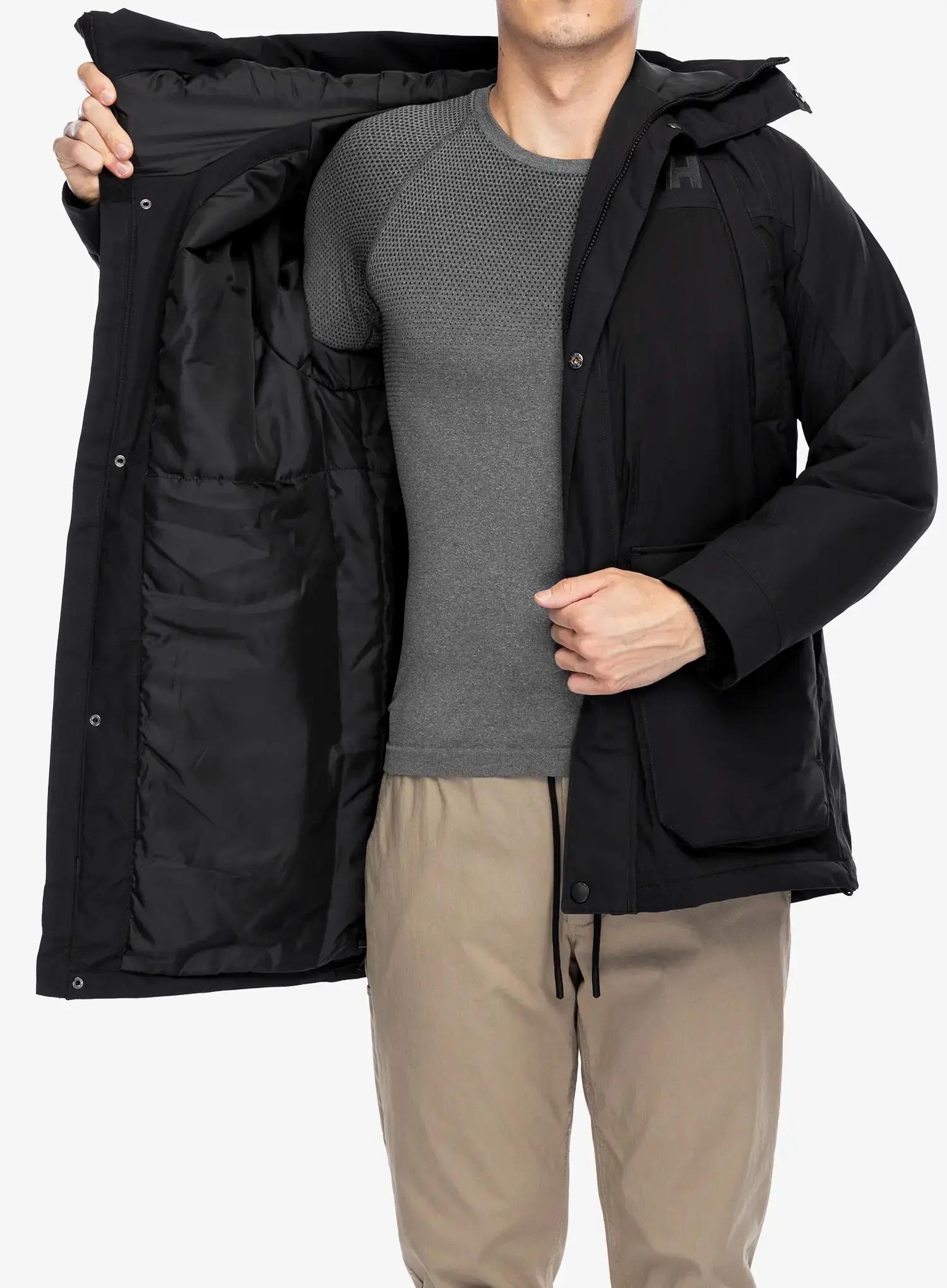 Nepremočljiva jakna Helly Hansen Escape Parka - black