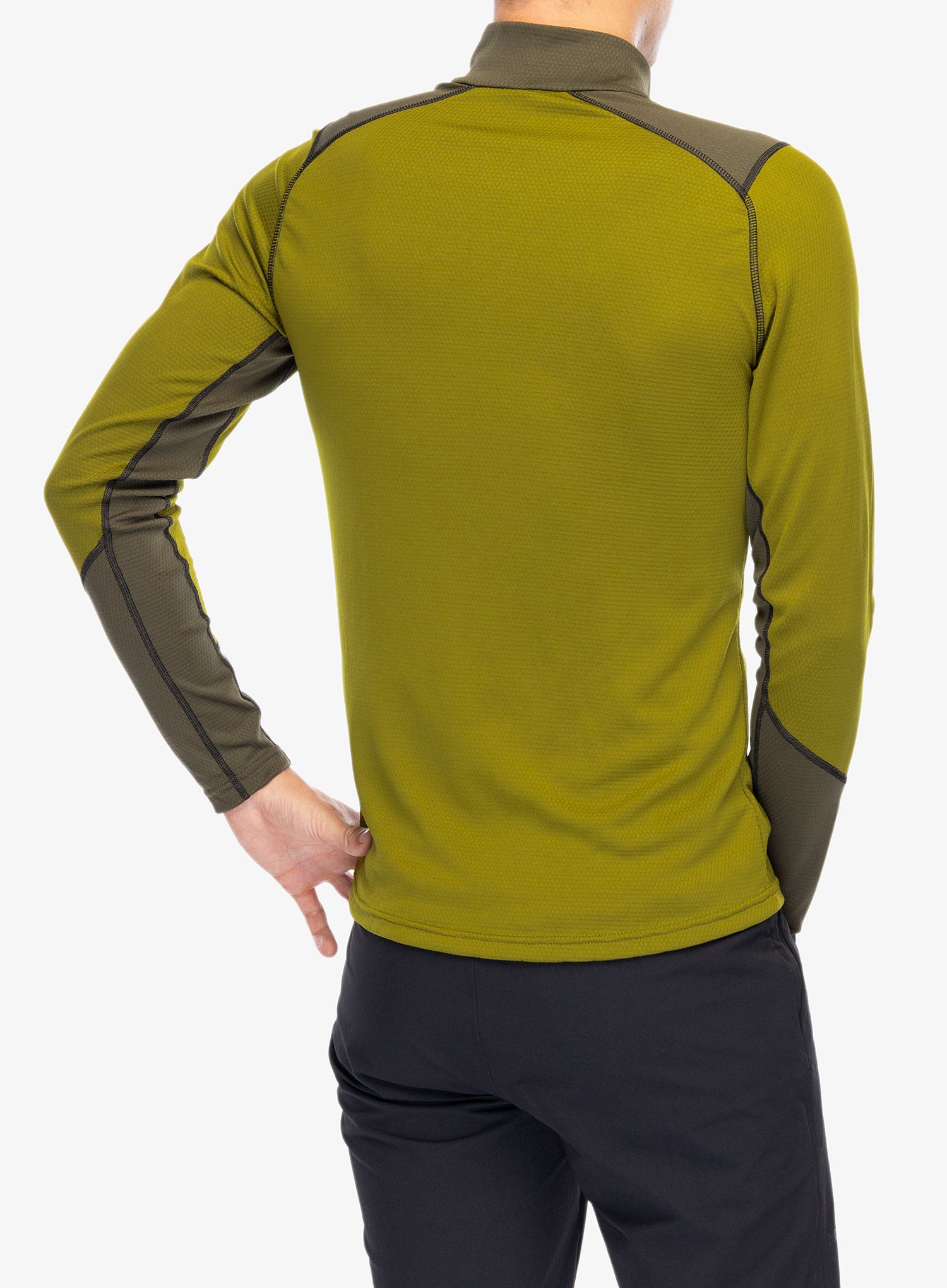 Termo flis jopa Helly Hansen LIFA Active 1/2 Zip - olive green