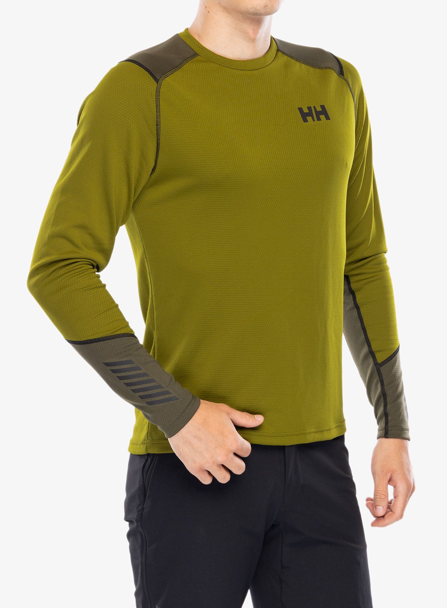 Termo flis jopa Helly Hansen LIFA Active Crew - olive green