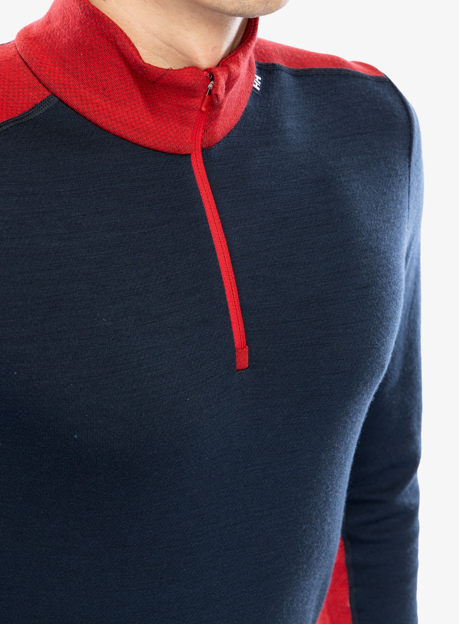 Jopica Helly Hansen LIFA Merino Midweight 1/2 Zip - navy