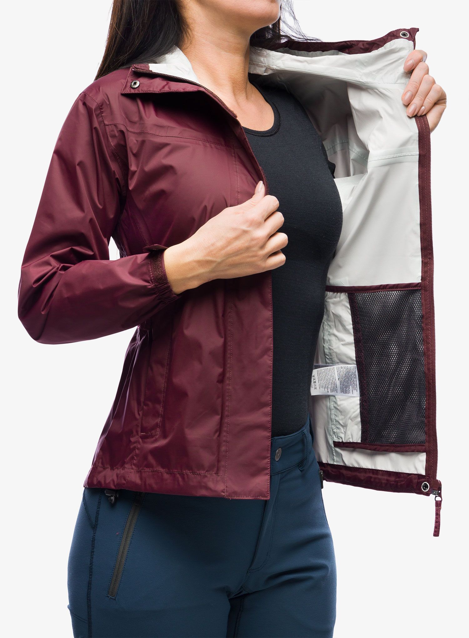 Ženska nepremočljiva jakna Helly Hansen Loke Jacket - hickory/coral almond