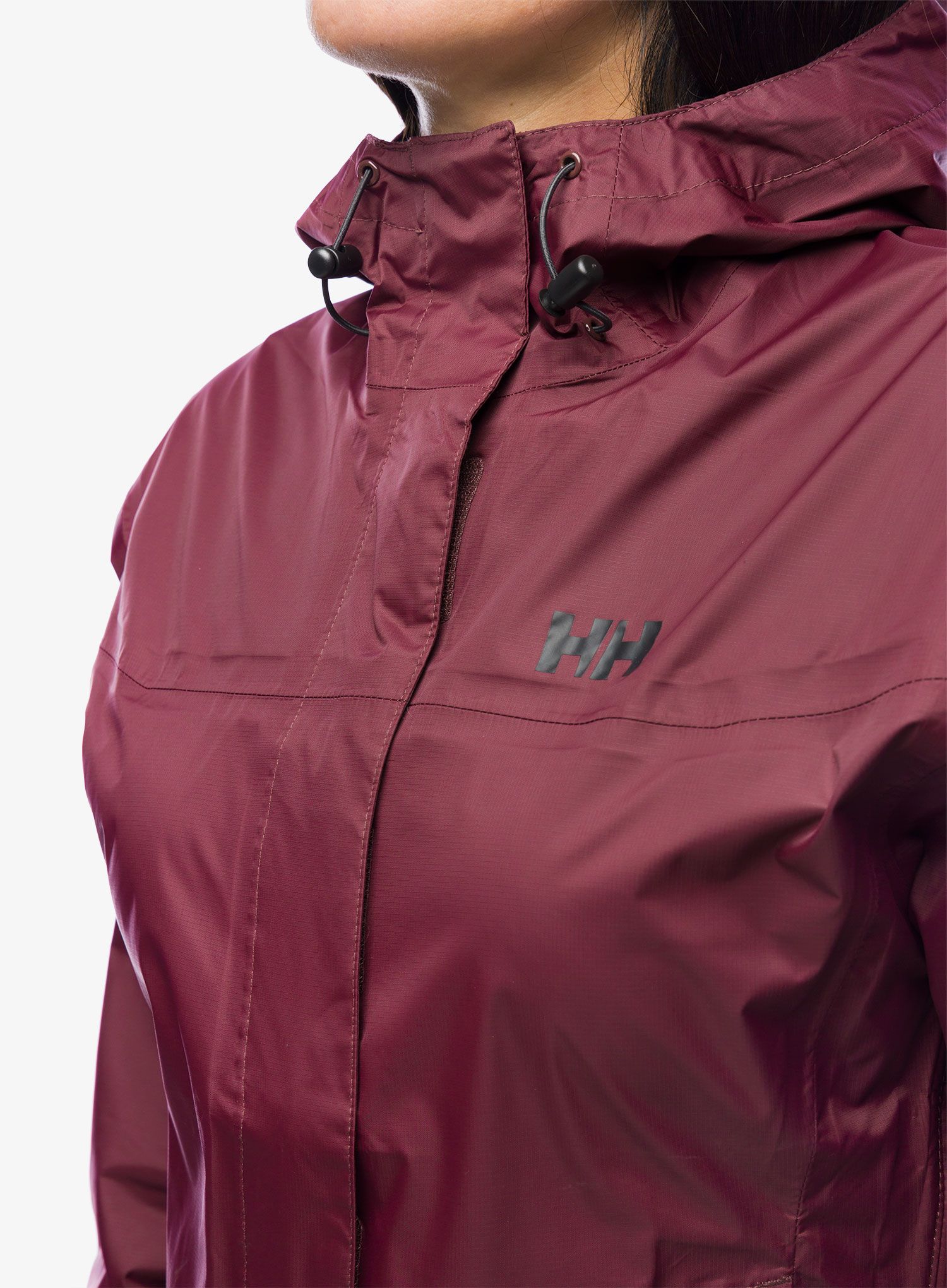 Ženska nepremočljiva jakna Helly Hansen Loke Jacket - hickory/coral almond