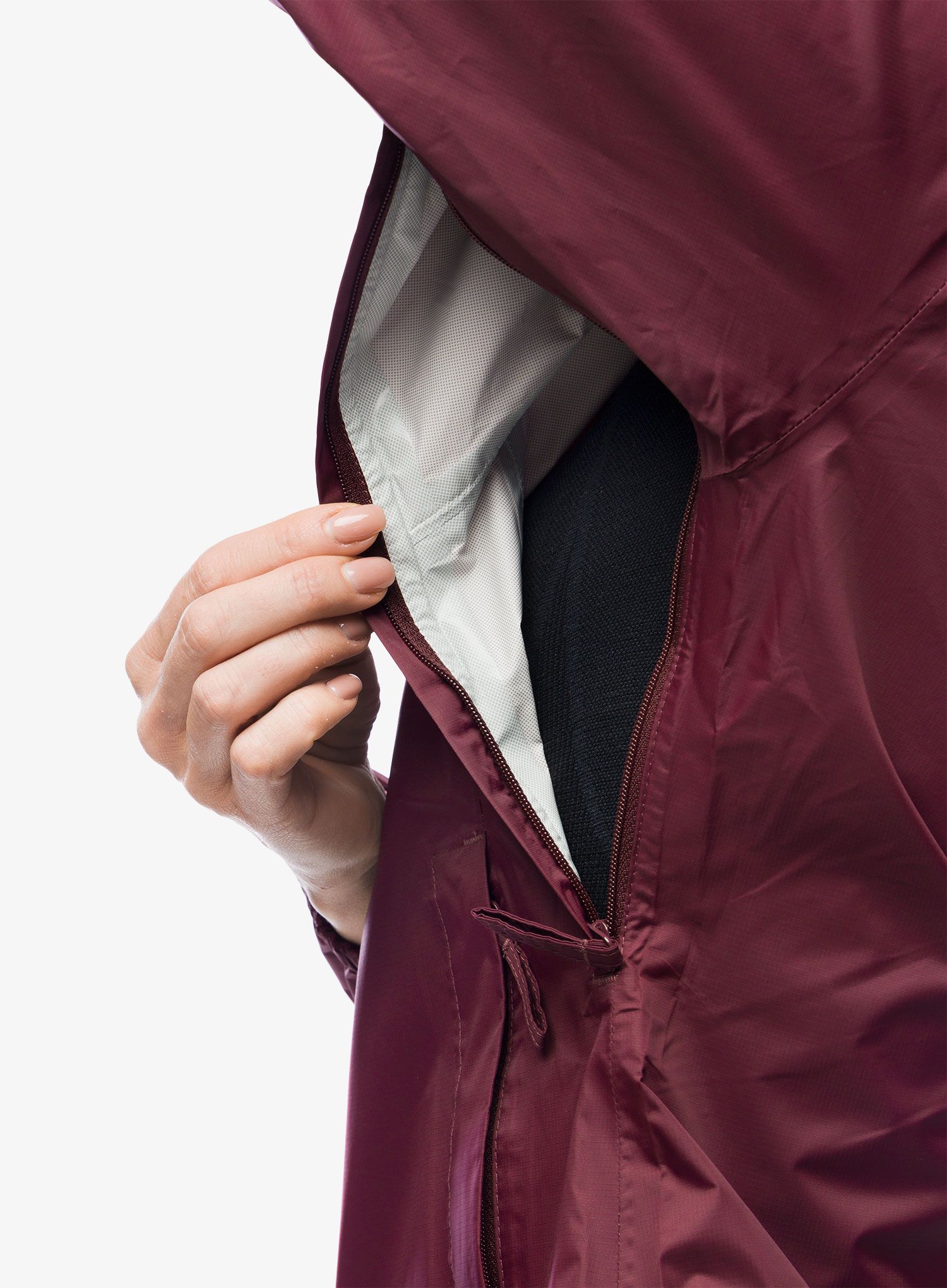 Ženska nepremočljiva jakna Helly Hansen Loke Jacket - hickory/coral almond