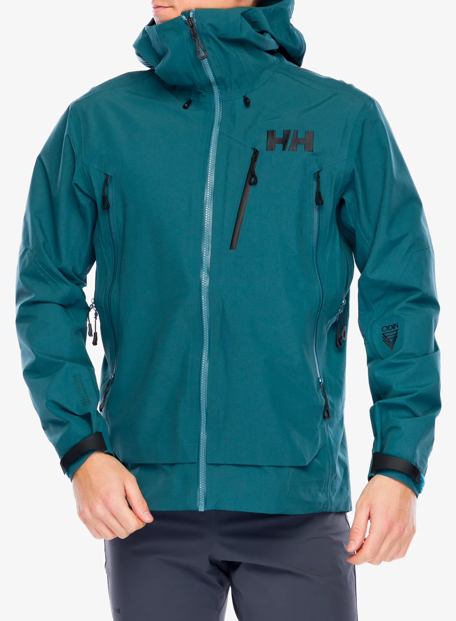 Nepremočljiva jakna Helly Hansen Odin 9 Worlds 3.0 Jacket - dark creek/dark creek