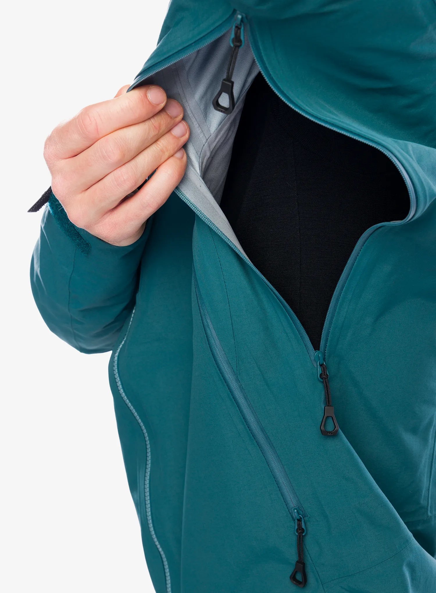 Nepremočljiva jakna Helly Hansen Odin 9 Worlds 3.0 Jacket - dark creek/dark creek