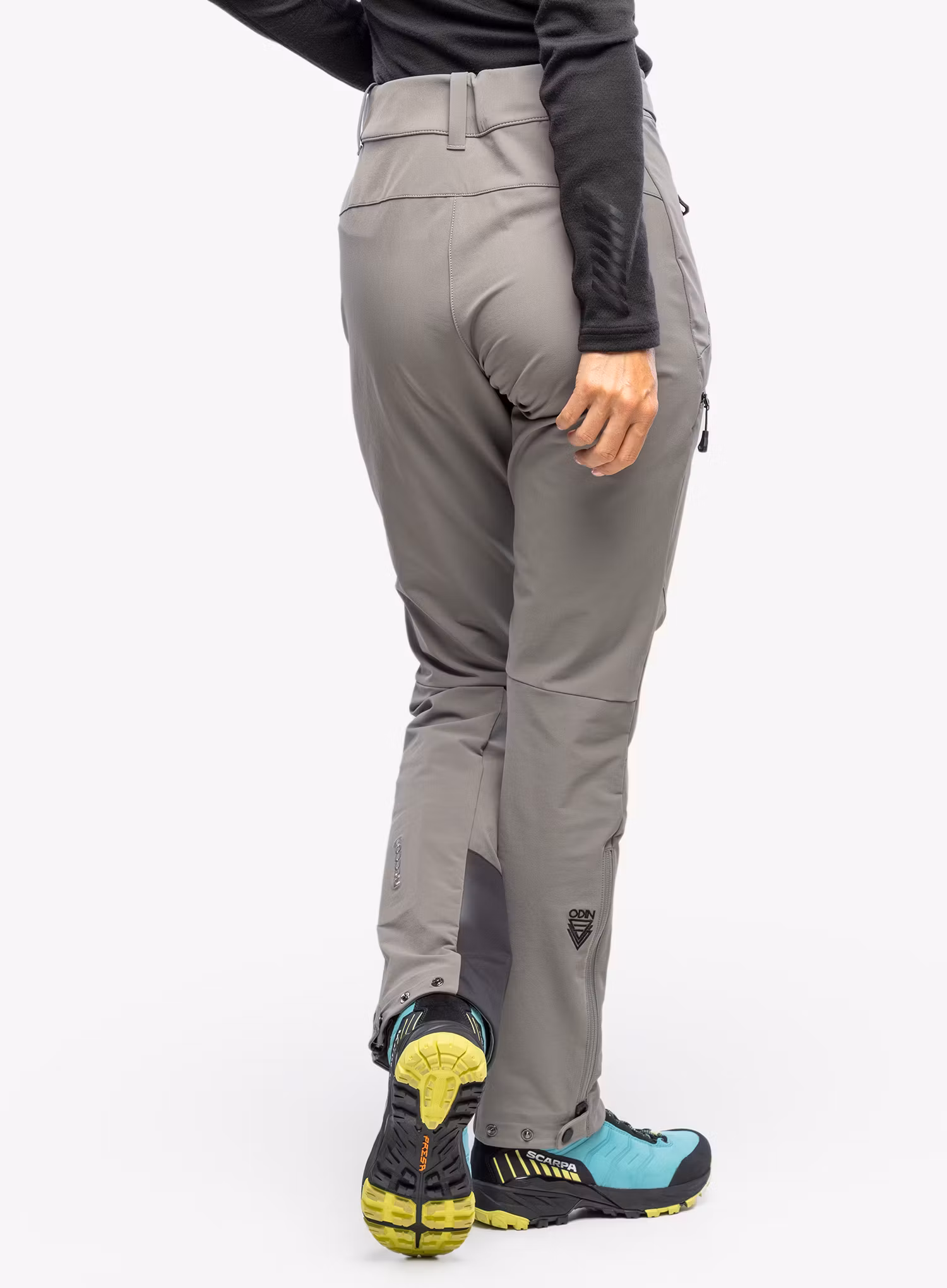 Ženske treking hlače Helly Hansen Odin Muninn 2.0 Pant - concrete