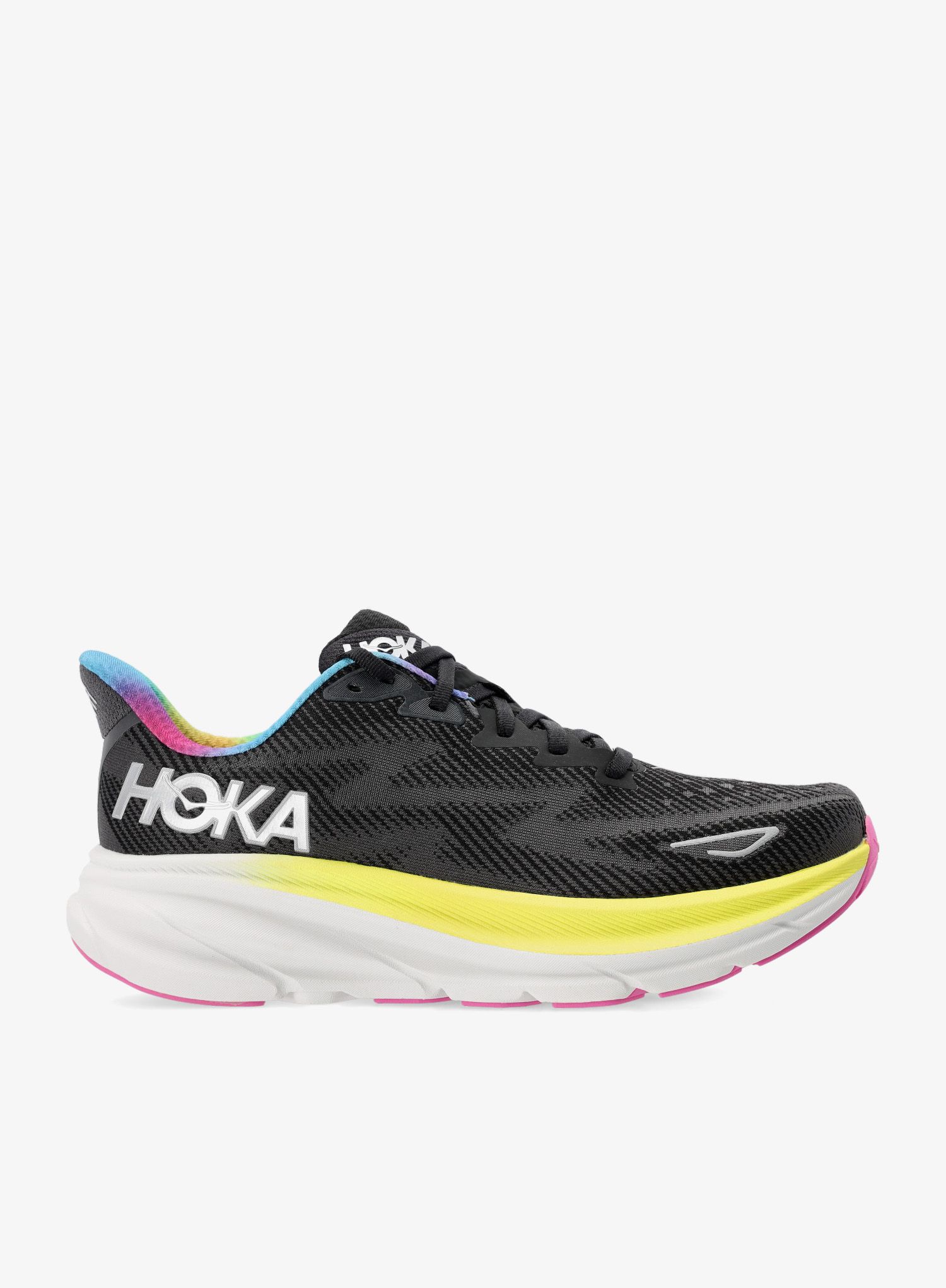 Moški tekaški čevlji Hoka Clifton 9 - black/all aboard