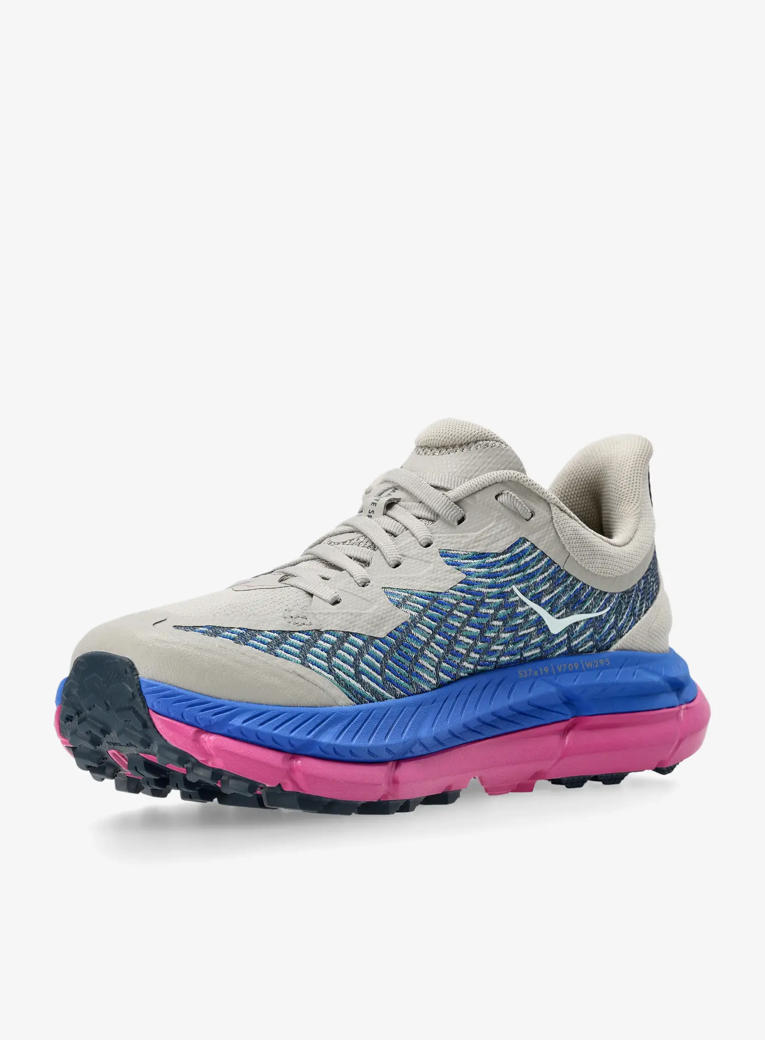 Moški tekaški čevlji Hoka Mafate Speed 4 - farro/ultramarine
