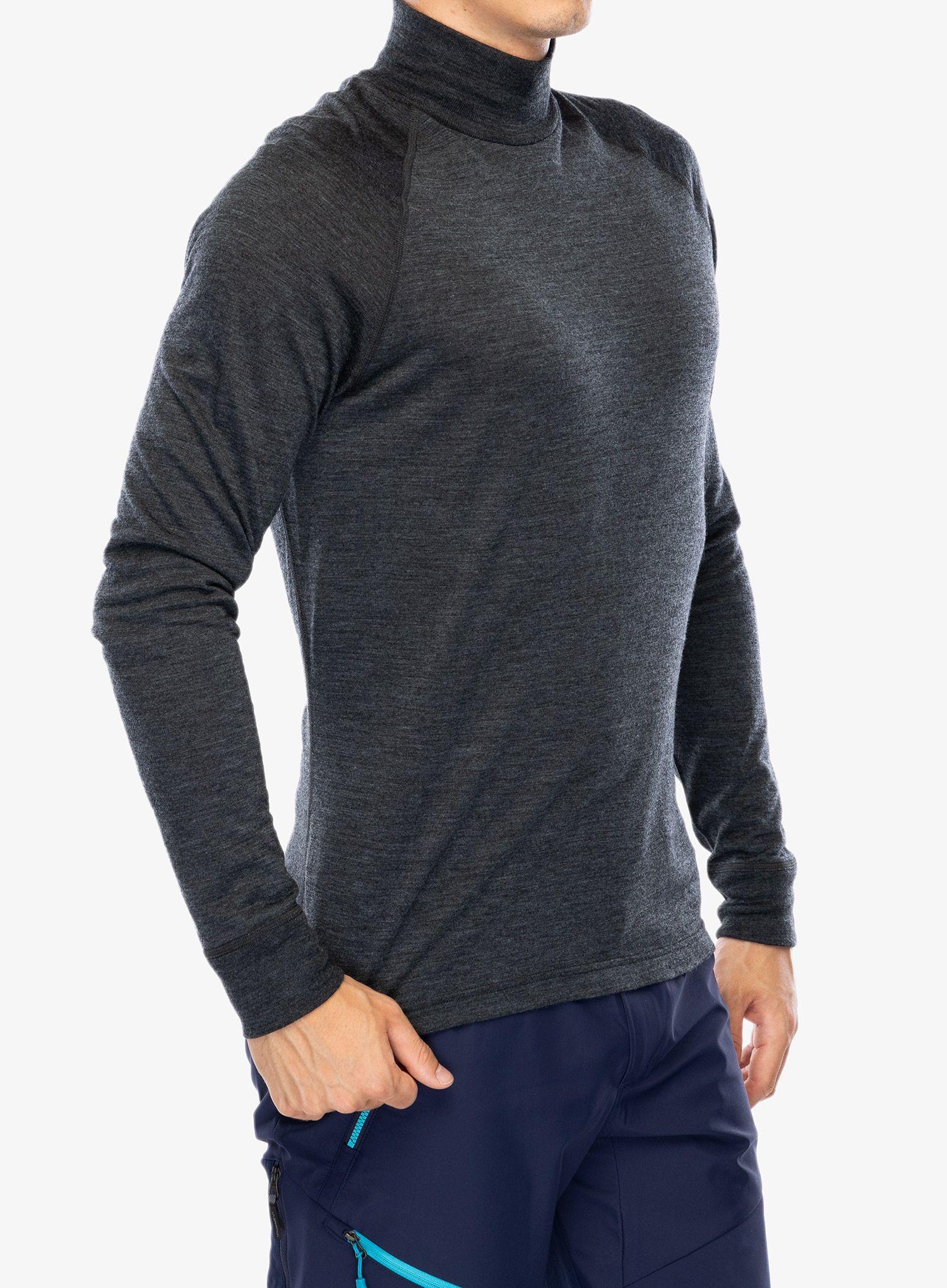 Termo flis jopa Houdini Activist Turtleneck - true black
