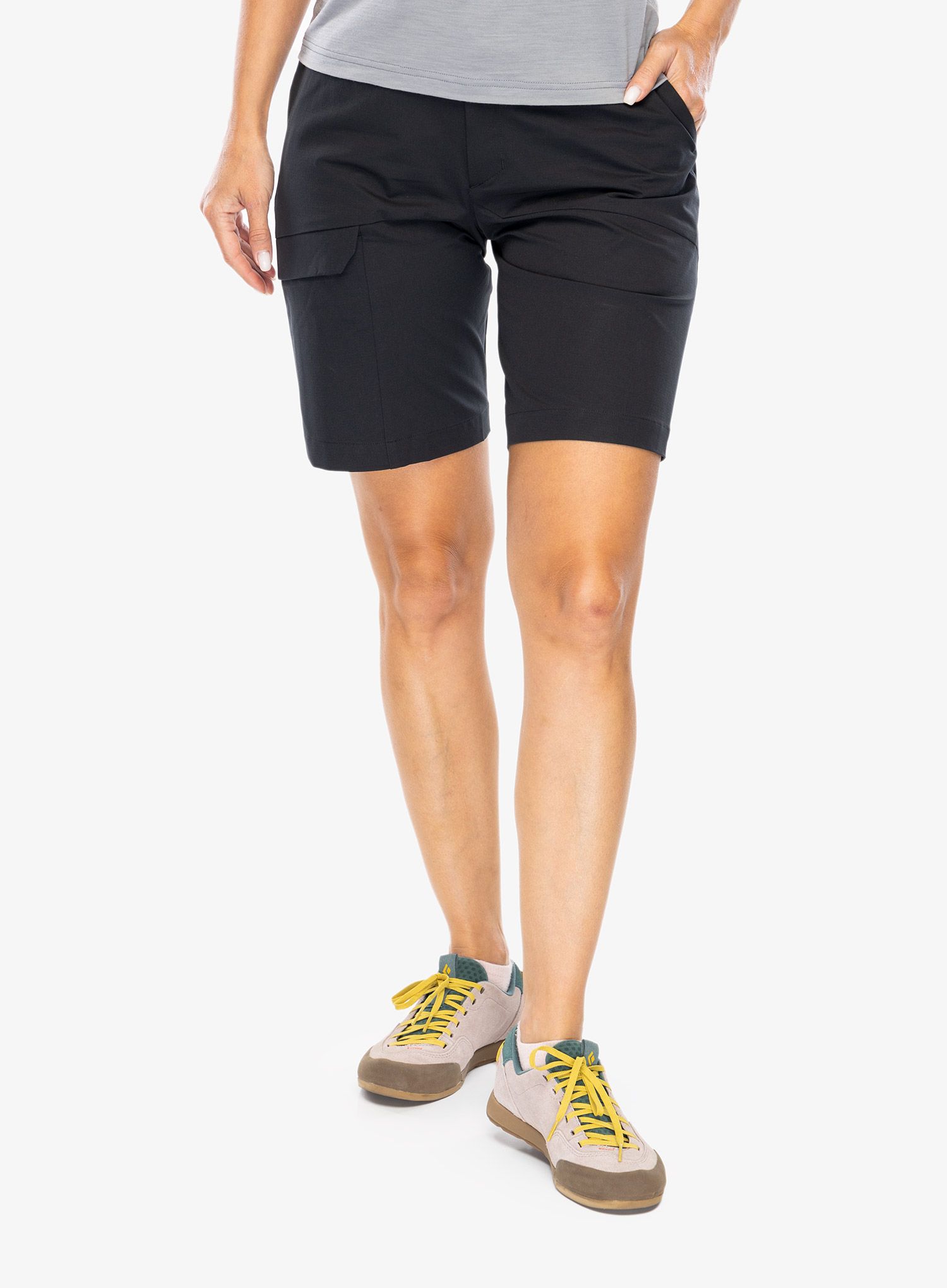 Ženske kratke hlače Houdini Go Shorts - true black