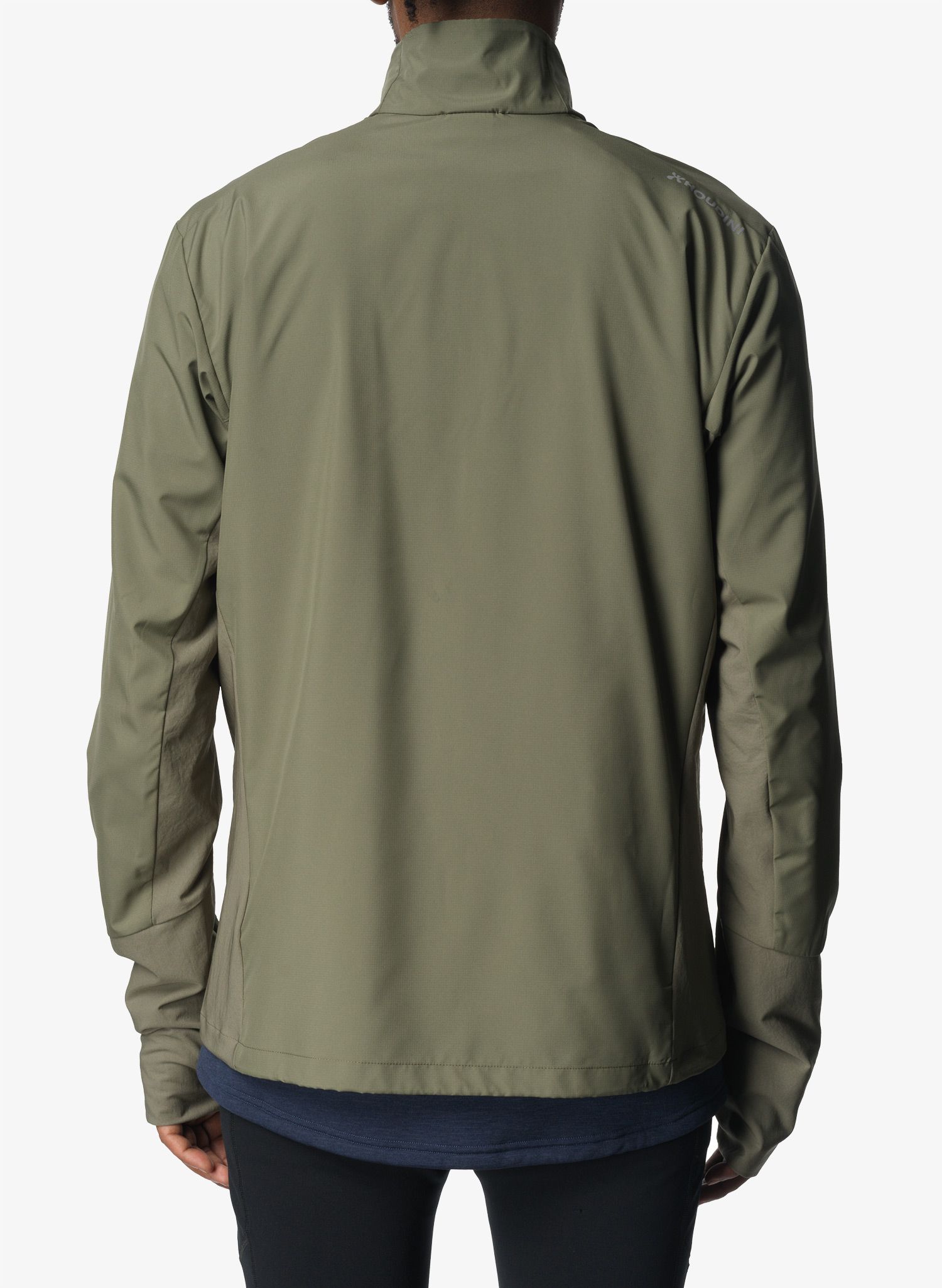 Jakna za tek Houdini Pace Wind Jacket - sage green