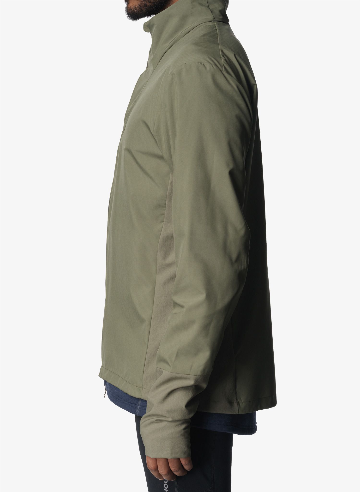 Jakna za tek Houdini Pace Wind Jacket - sage green