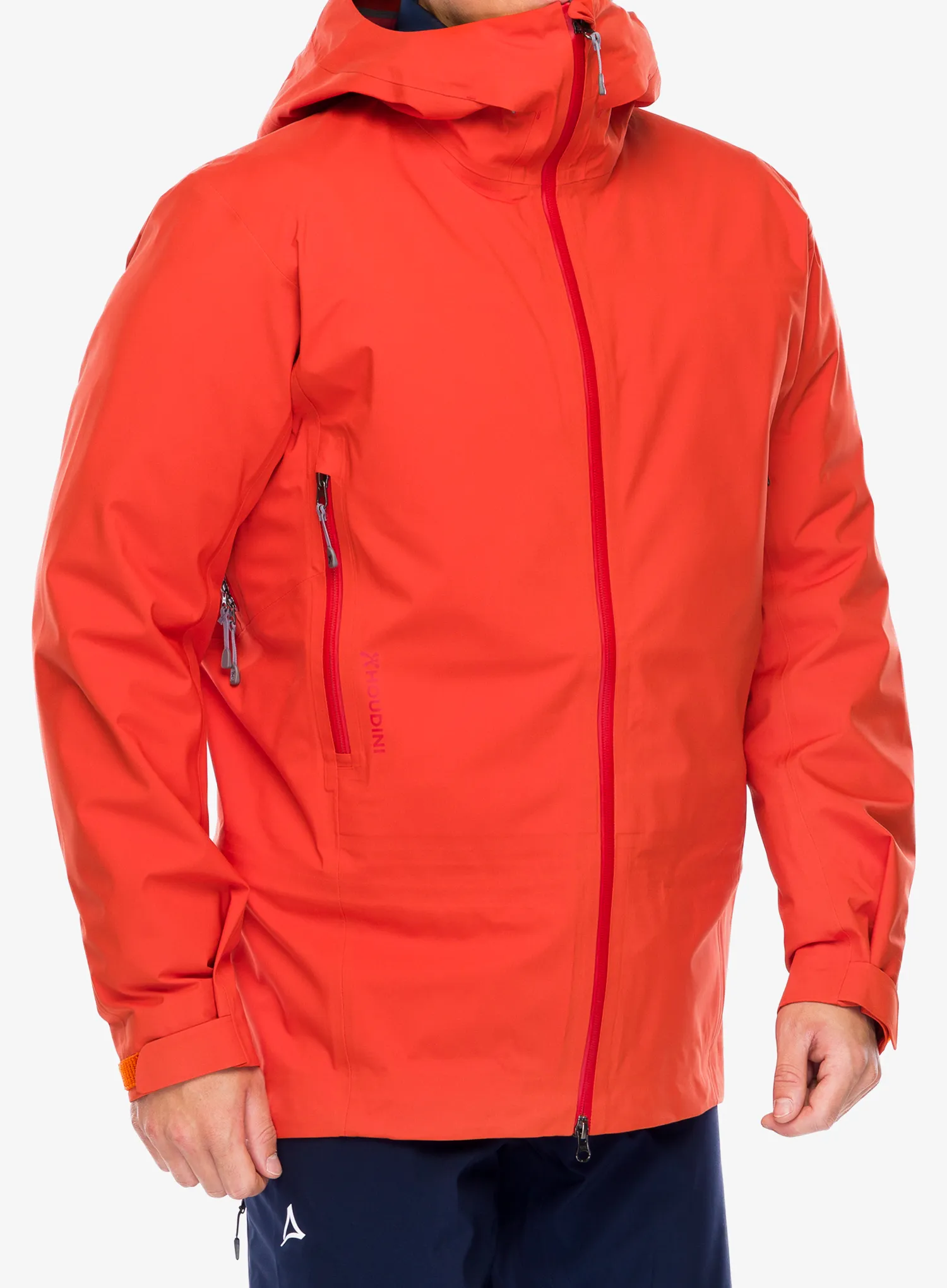 Nepremočljiva jakna Houdini Ride Jacket - en route red