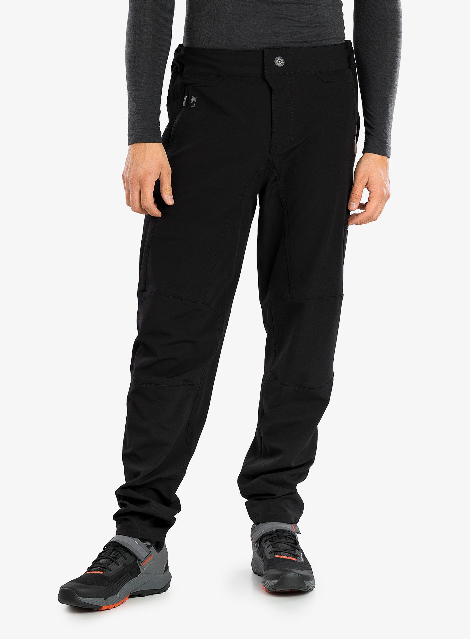 Dolge kolesarske hlače ION Scrub Pants - black