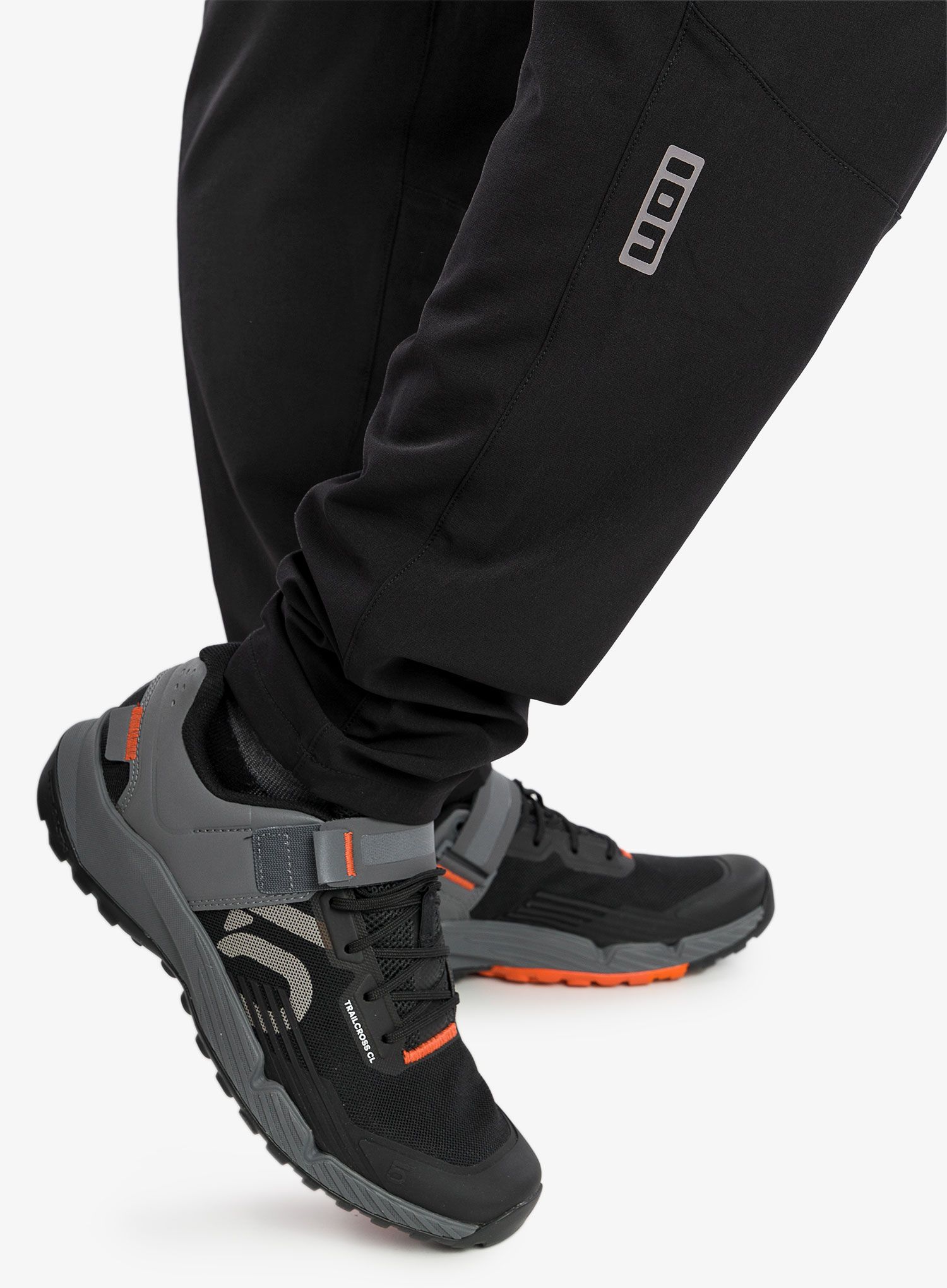 Dolge kolesarske hlače ION Scrub Pants - black