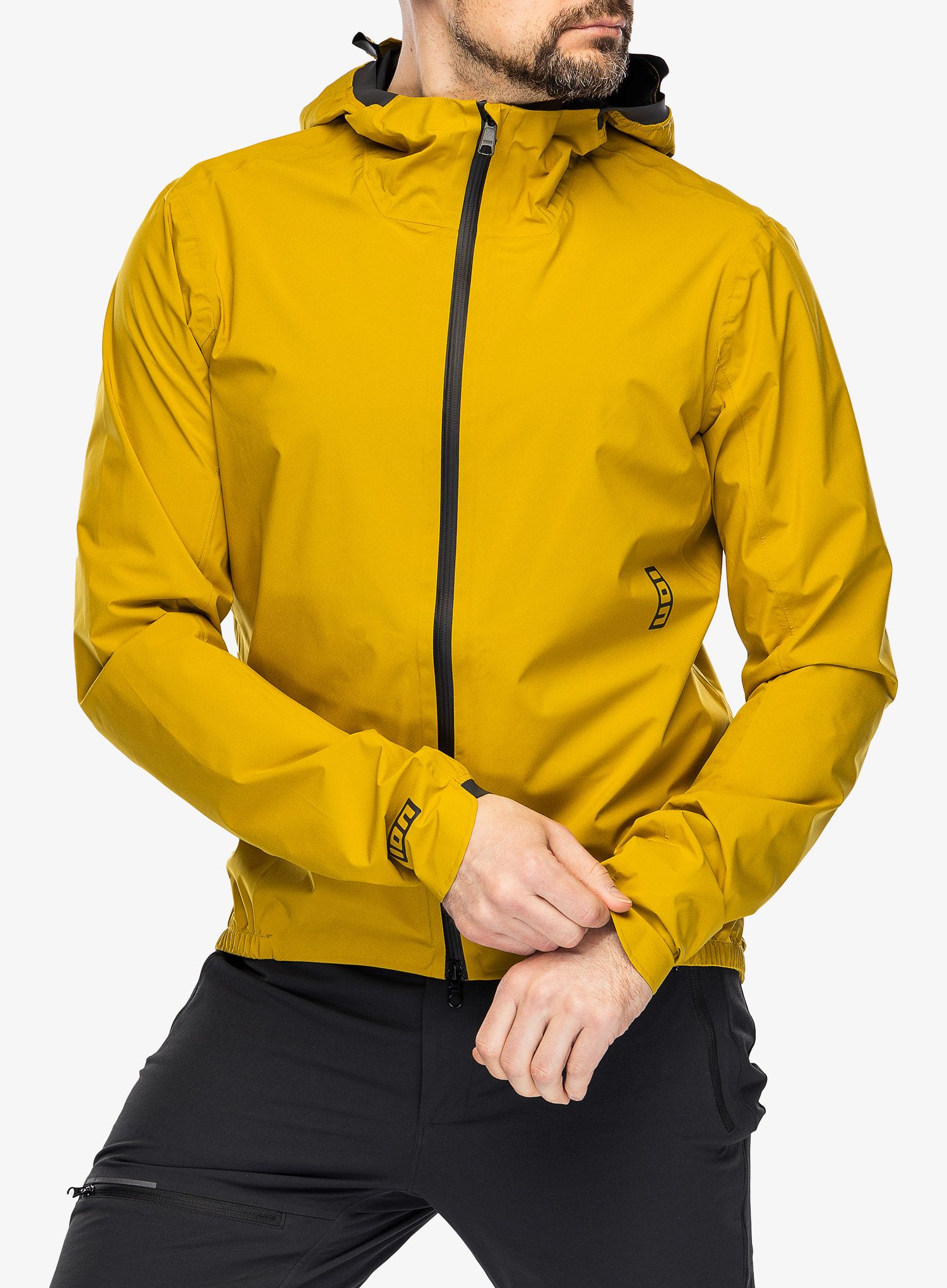 Kolesarska jakna ION Shelter Lite 2.5L Jacket - dark/amber