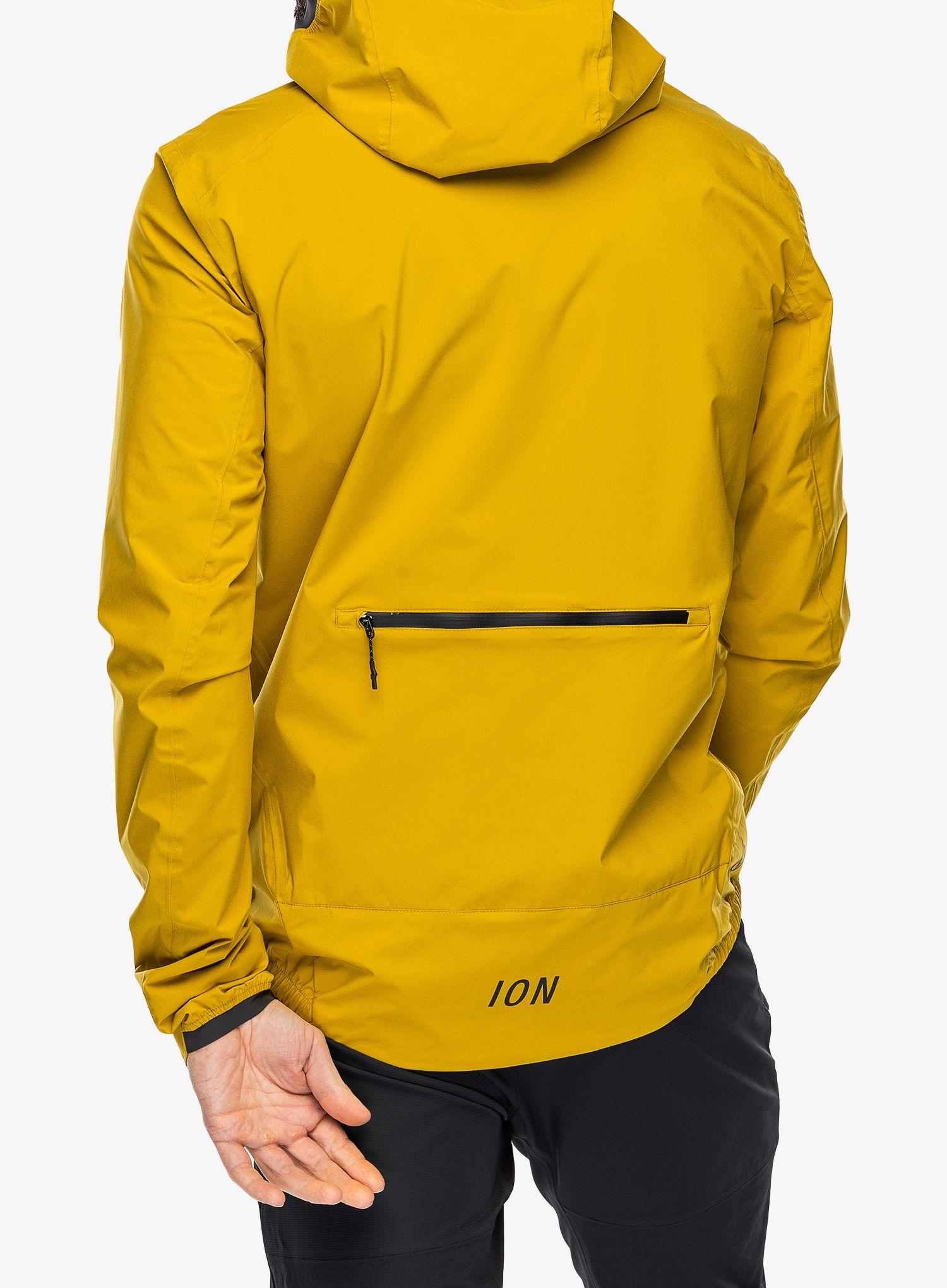 Kolesarska jakna ION Shelter Lite 2.5L Jacket - dark/amber