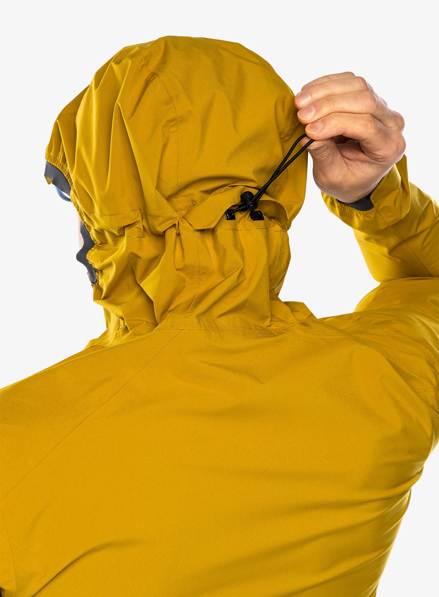 Kolesarska jakna ION Shelter Lite 2.5L Jacket - dark/amber