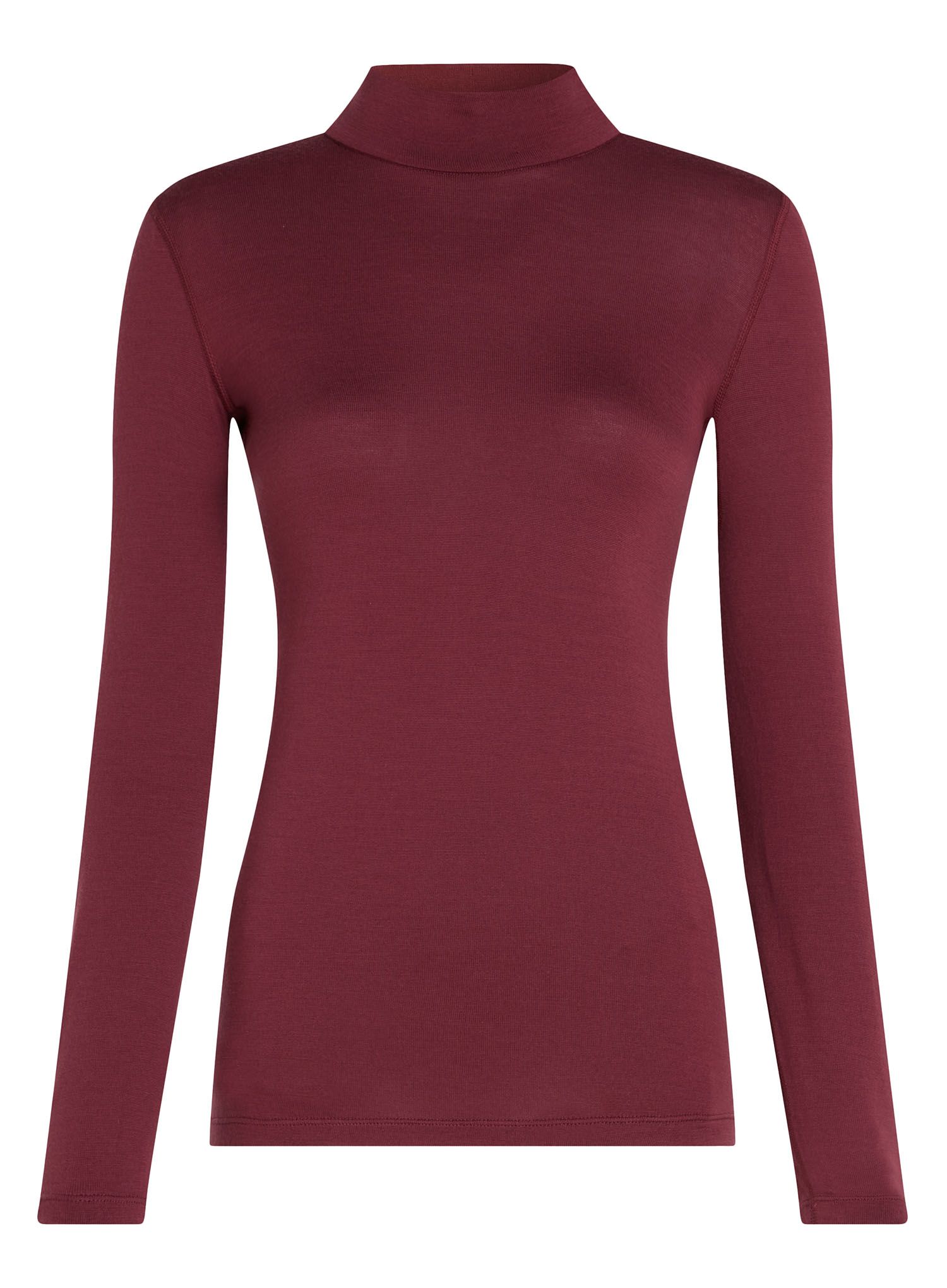 Ženska termo flis jopa Icebreaker 260 Tech LS Turtleneck - port