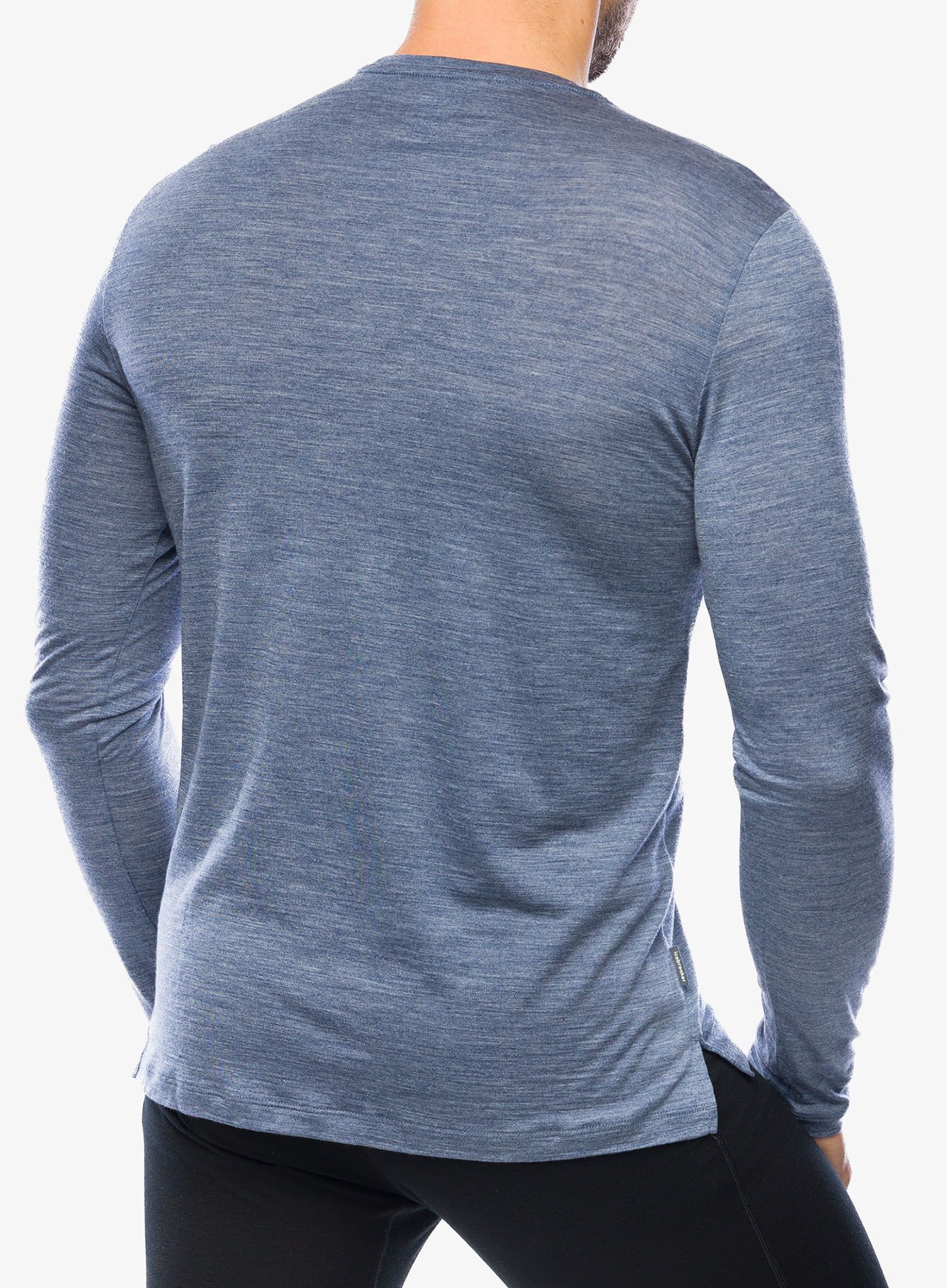 Majica z dolgimi rokavi Icebreaker Merino 125 Cool-Lite Sphere III LS Tee - dawn hthr