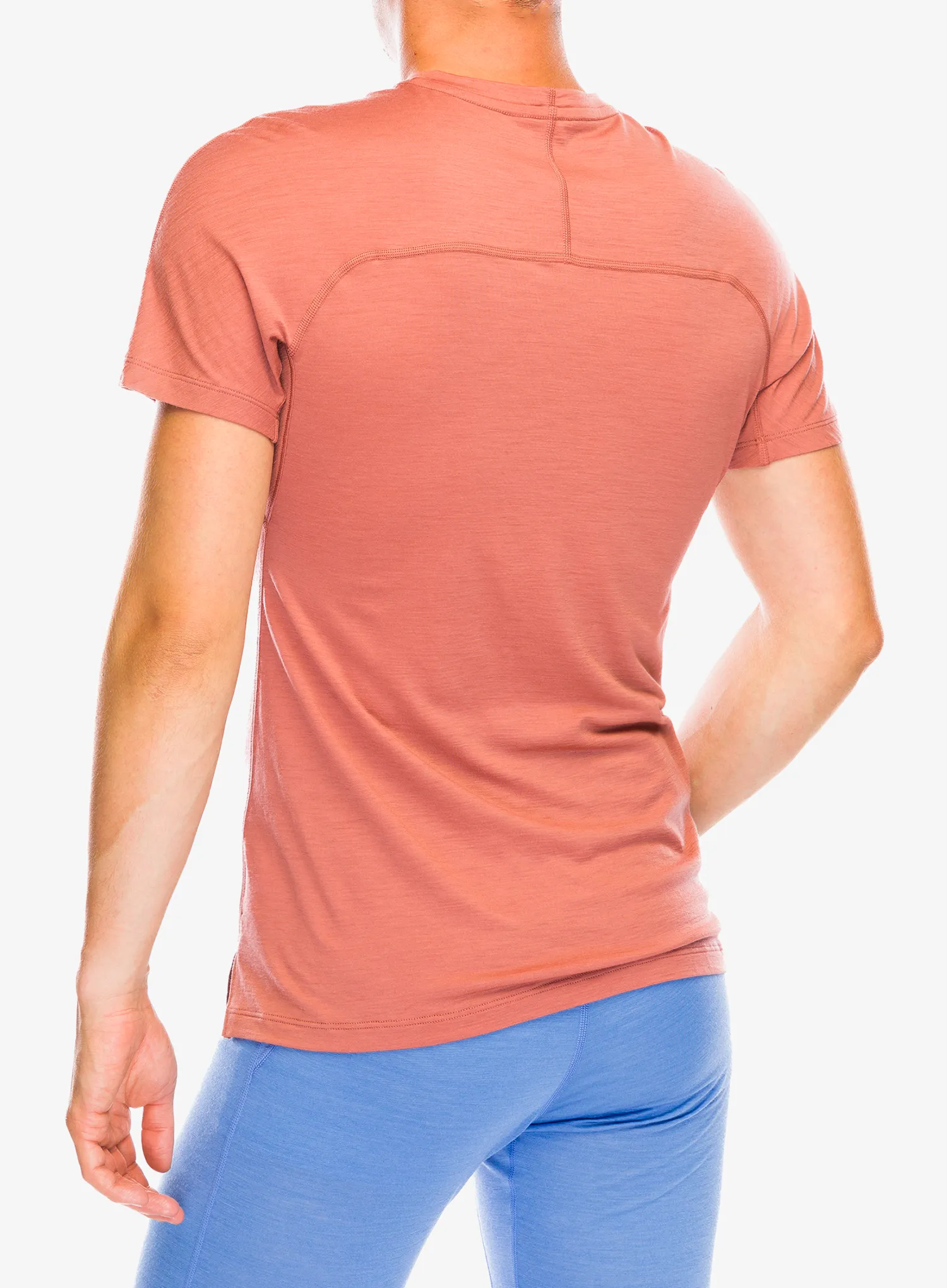 Merino majica Icebreaker Merino 150 Ace SS Tee - cedar wood