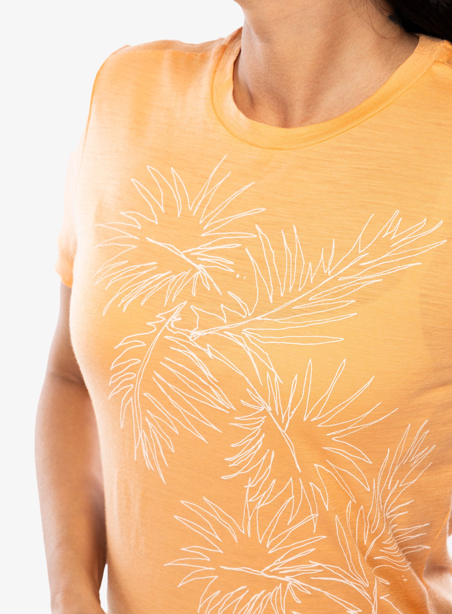 Ženska merino majica Icebreaker Merino 150 Tech Lite SS Tee Winter Floral - feldspar