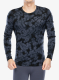 Termo flis jopa Icebreaker Merino 200 Oasis LS Crewe Cloud Dye - graphite/black/cd