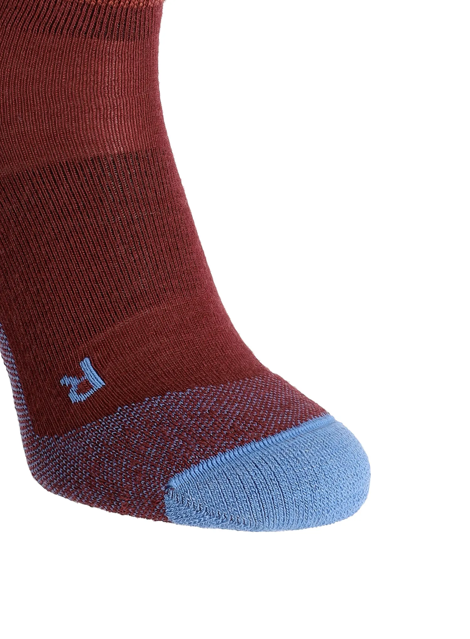 Ženske smučarske nogavice Icebreaker Merino Ski+ Light OTC - port/baja/cedar wood