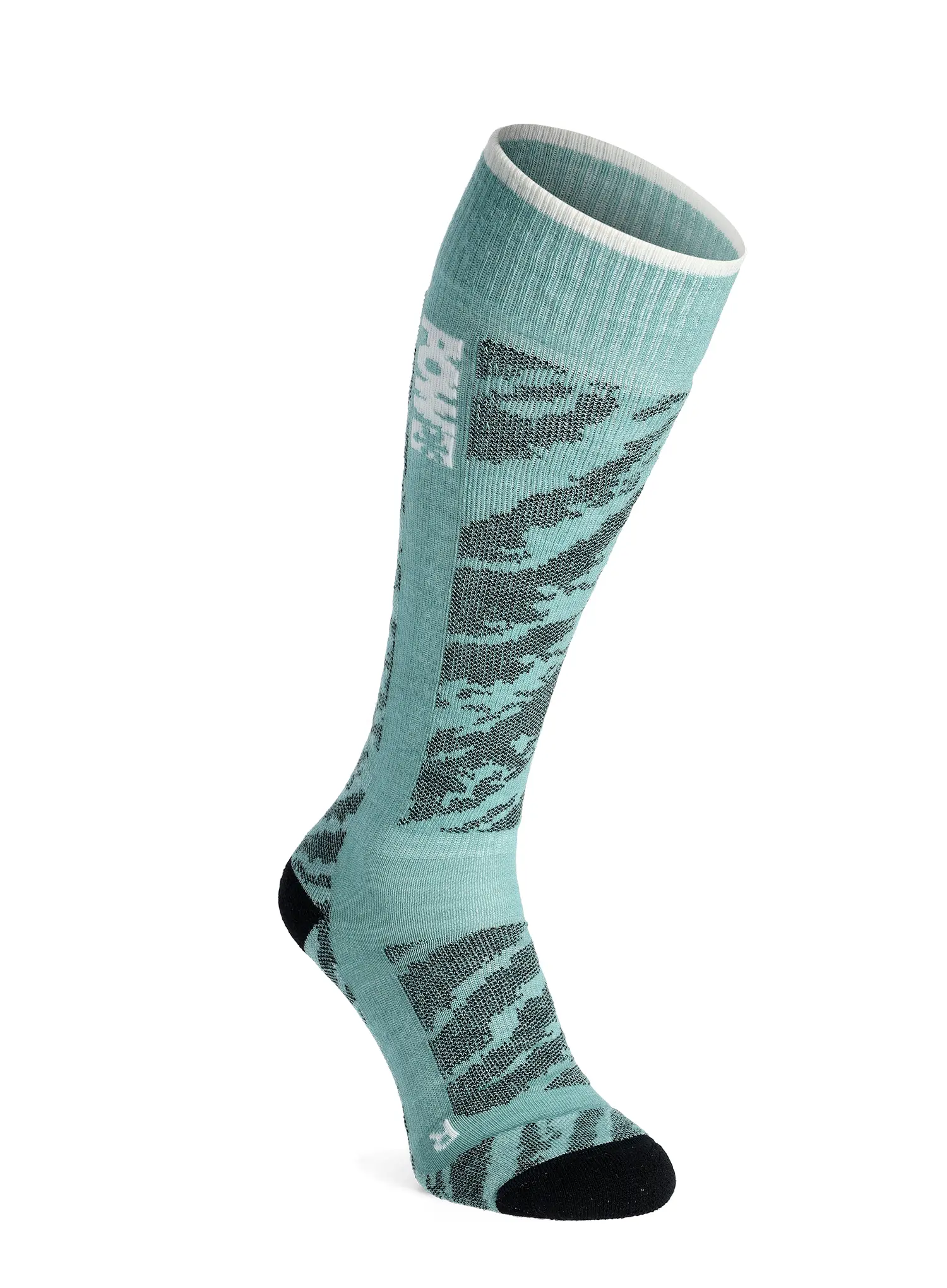 Ženske smučarske nogavice Icebreaker Merino Ski+ Medium OTC POW - prism blue/snow/black