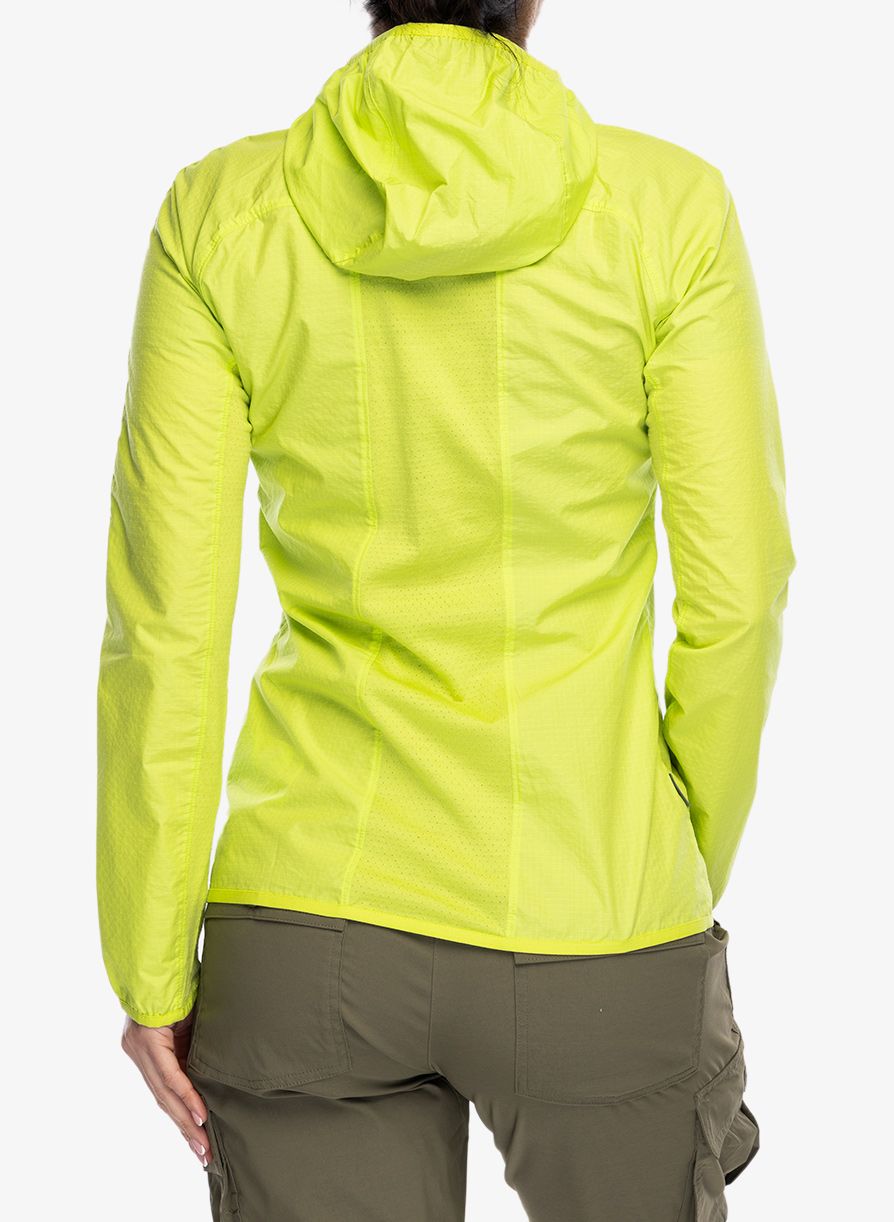 Ženska softshell jakna Icebreaker Shell+ Cotton Windbreaker - hyper