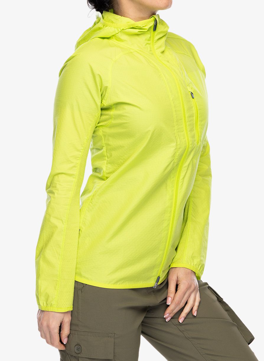 Ženska softshell jakna Icebreaker Shell+ Cotton Windbreaker - hyper