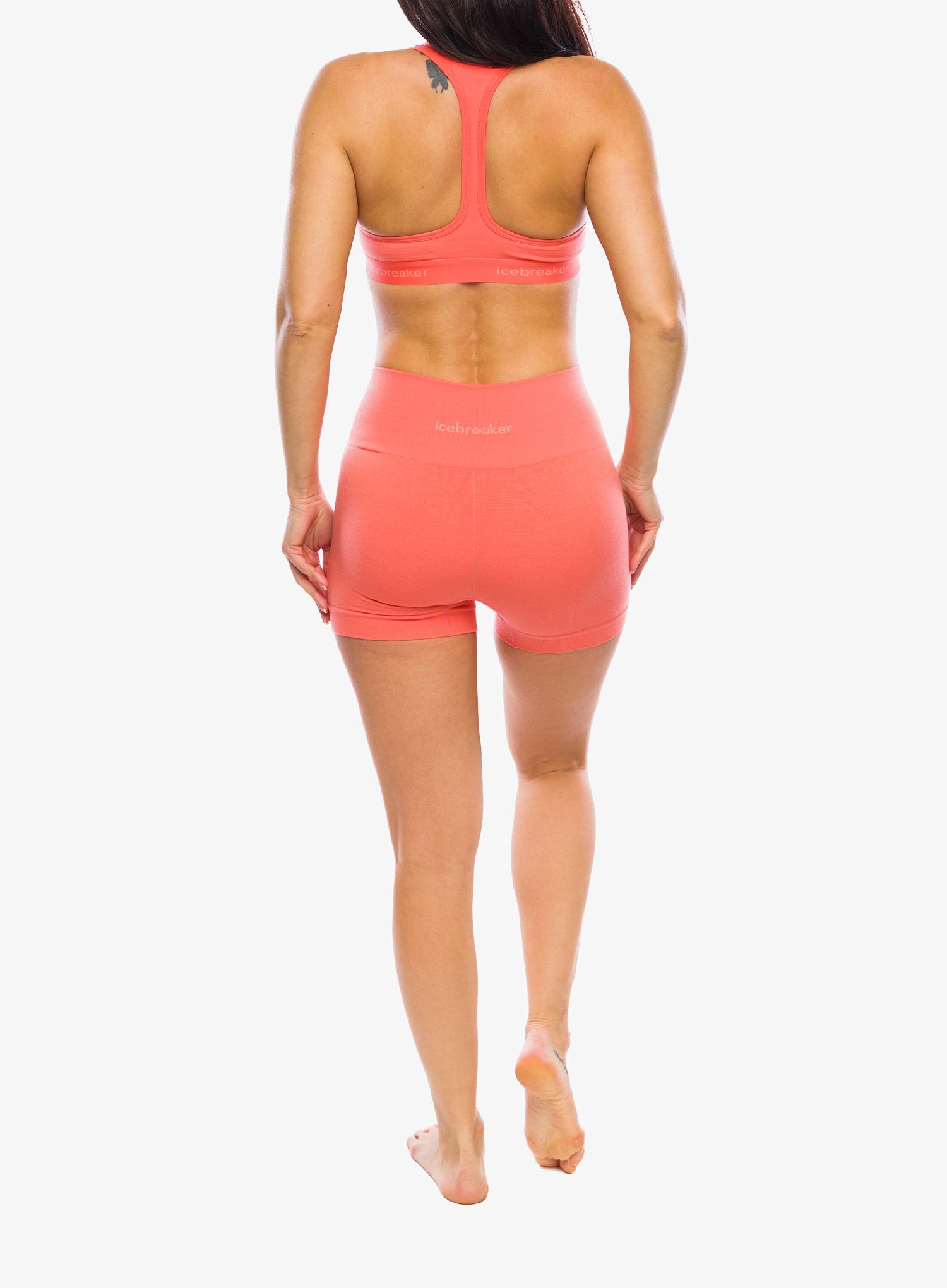Športni nedrček Icebreaker Sprite Racerback Bra - tang