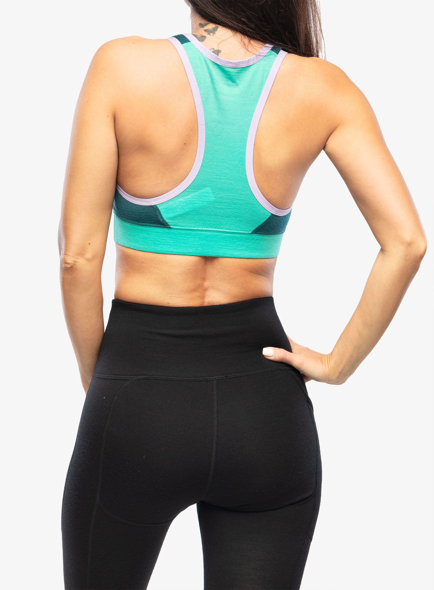 Športni modrček Icebreaker ZoneKnit Sport Bra - fresh/green