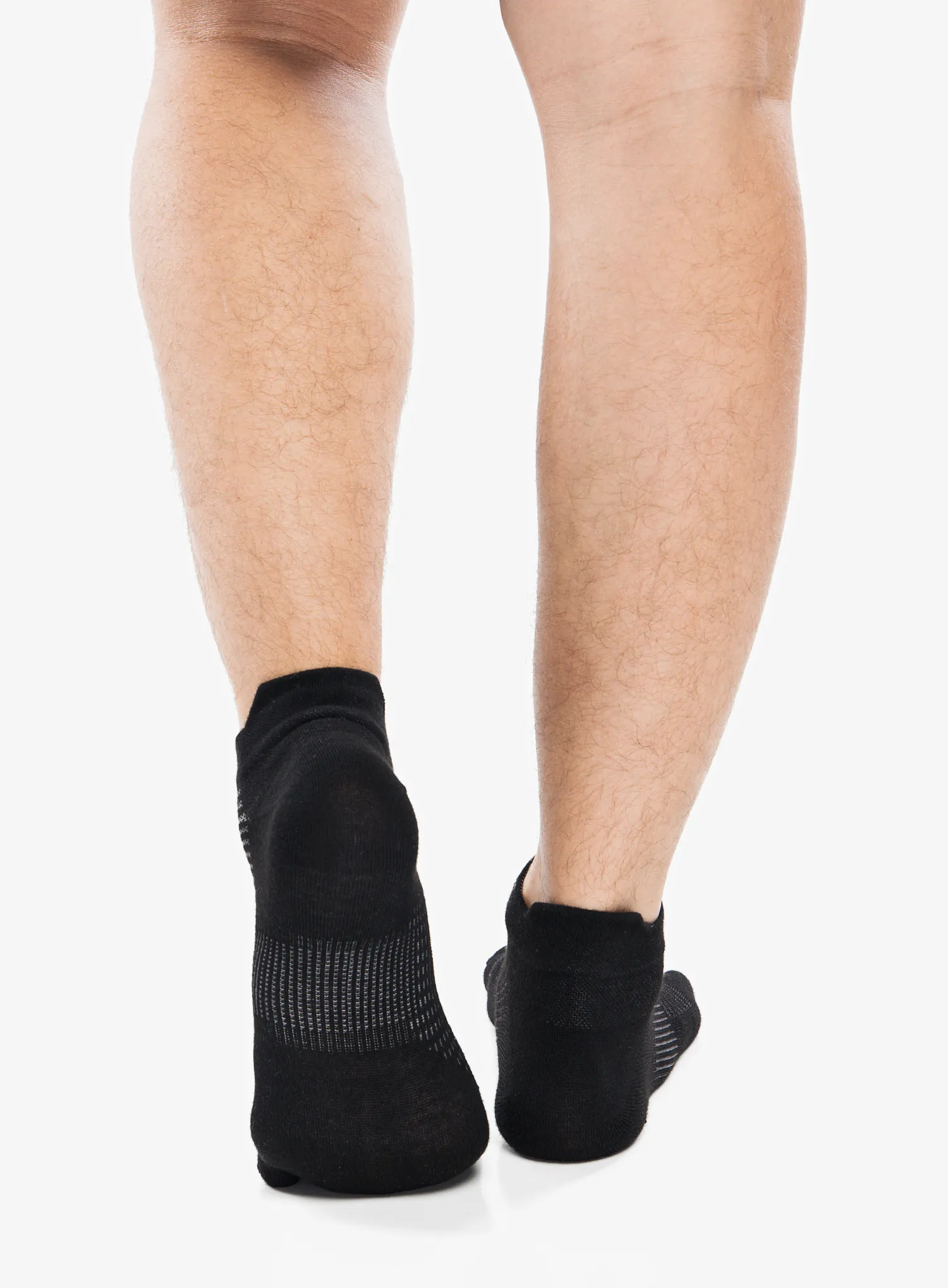 Tekaške nogavice Injinji Run Lightweight No-Show - black