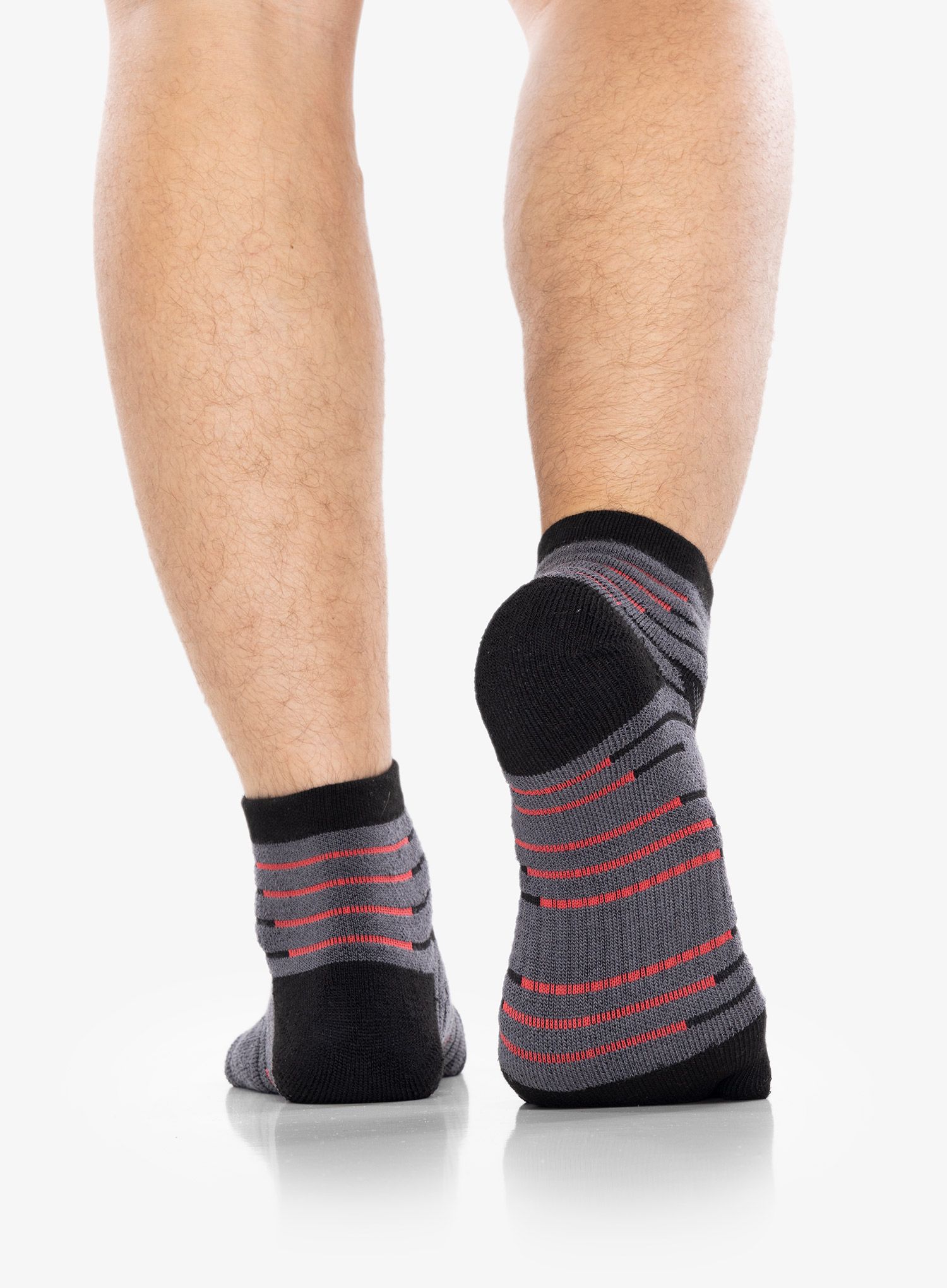 Tekaške nogavice Injinji Ultra Run Mini-Crew - onyx