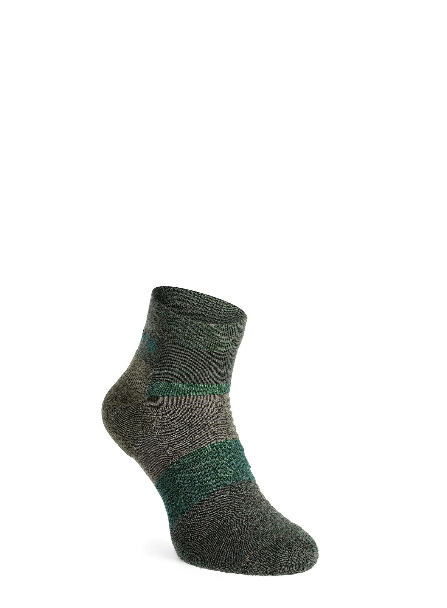 Merino nogavice Inov-8 Merino Mid - dark green/melange