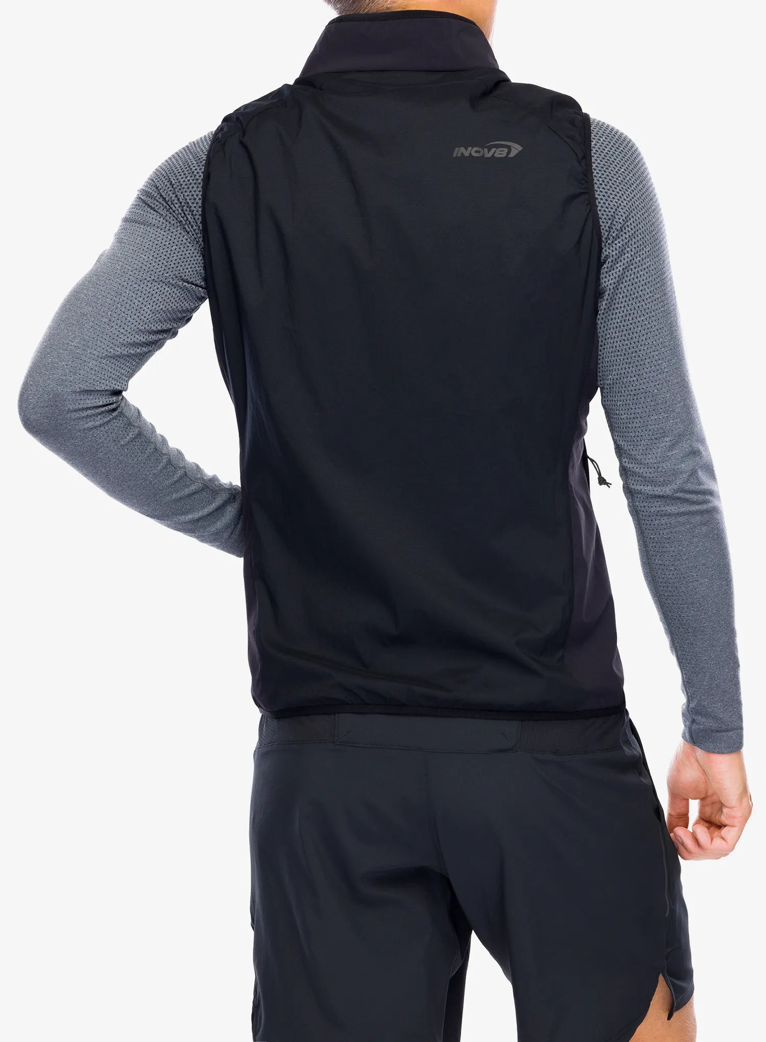 Brezrokavnik Inov-8 Performance Hybrid Gilet - black