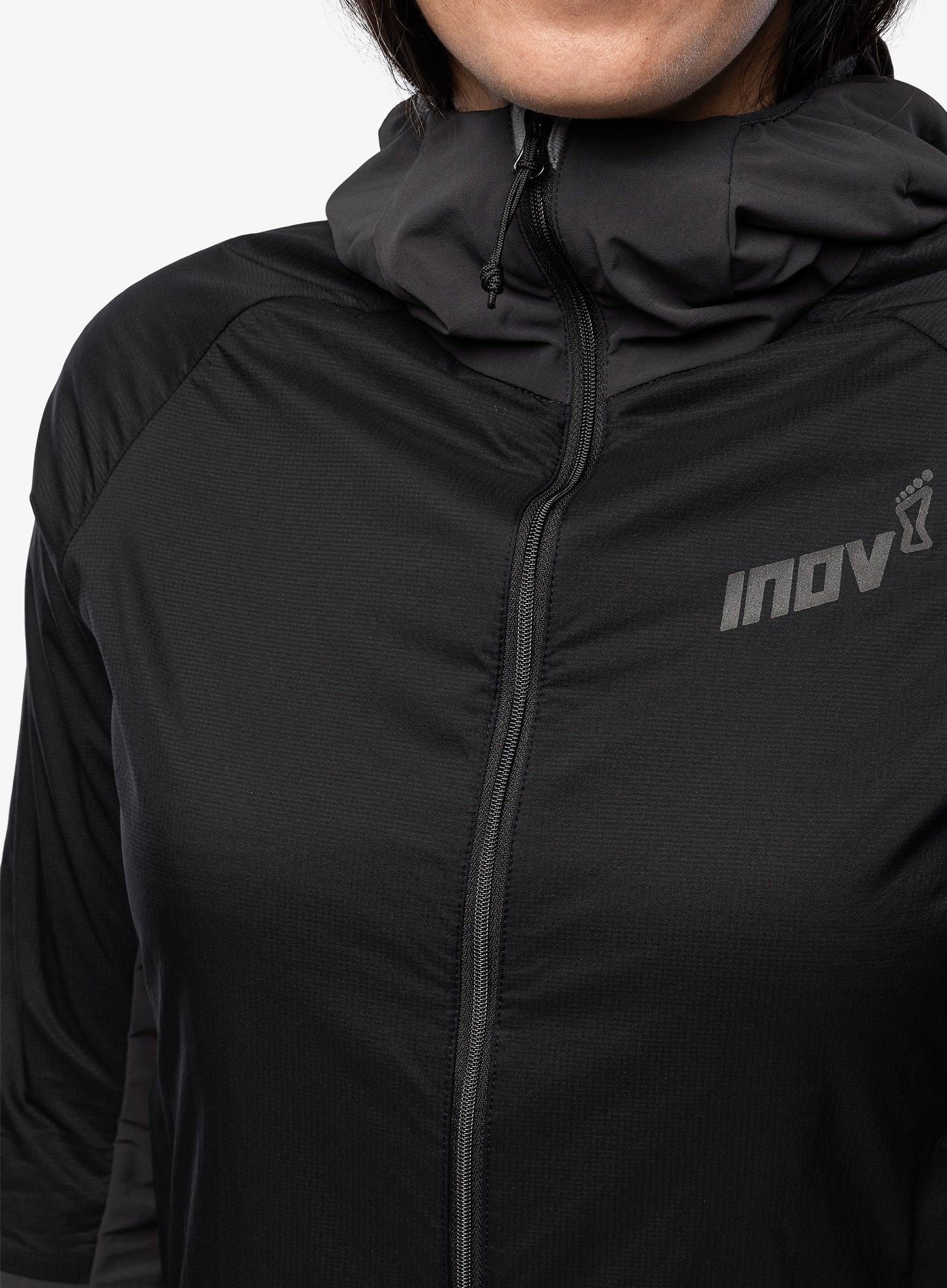 Ženska jakna Inov-8 Performance Hybrid Jacket - blck/graphite