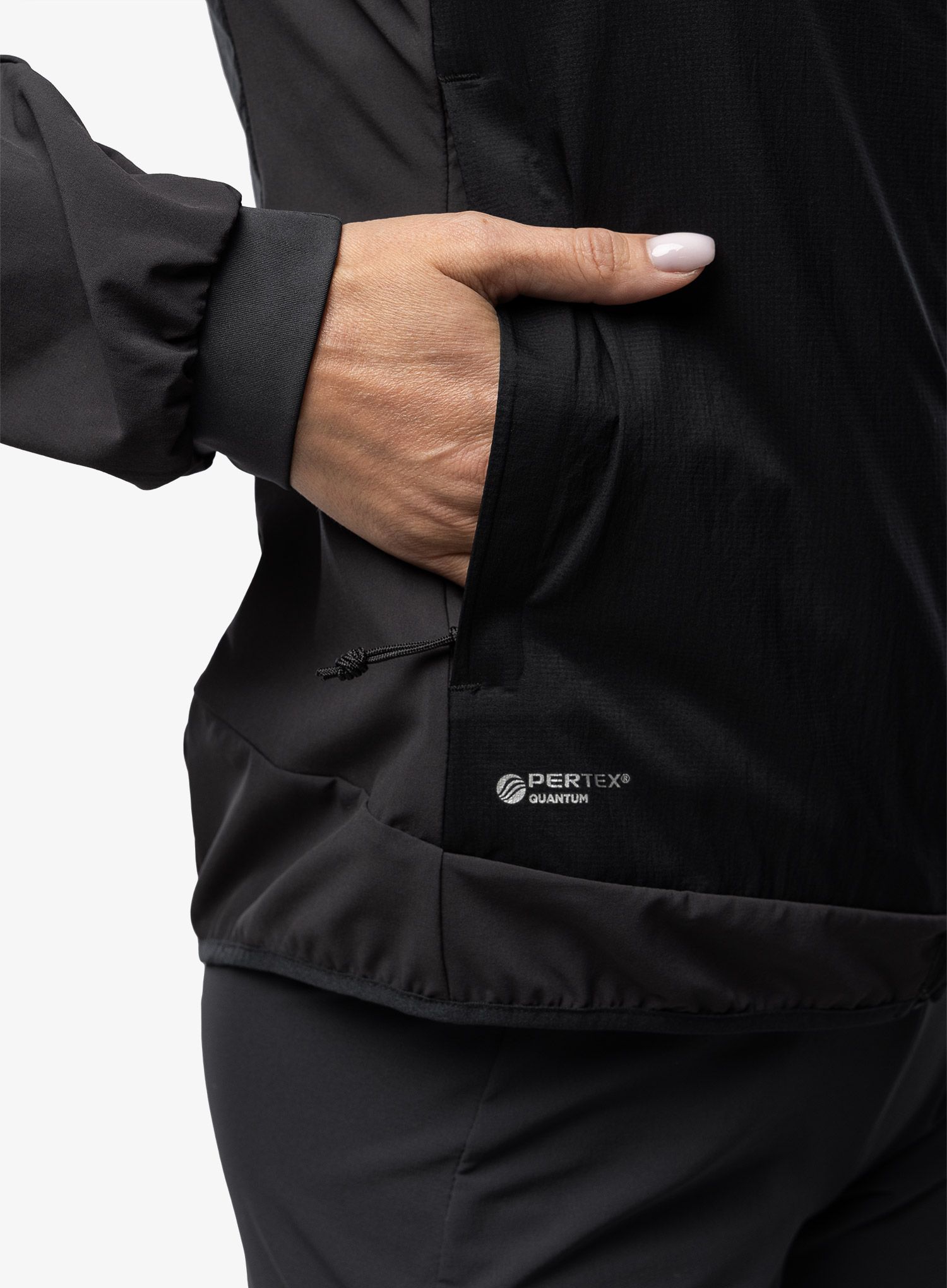 Ženska jakna Inov-8 Performance Hybrid Jacket - blck/graphite