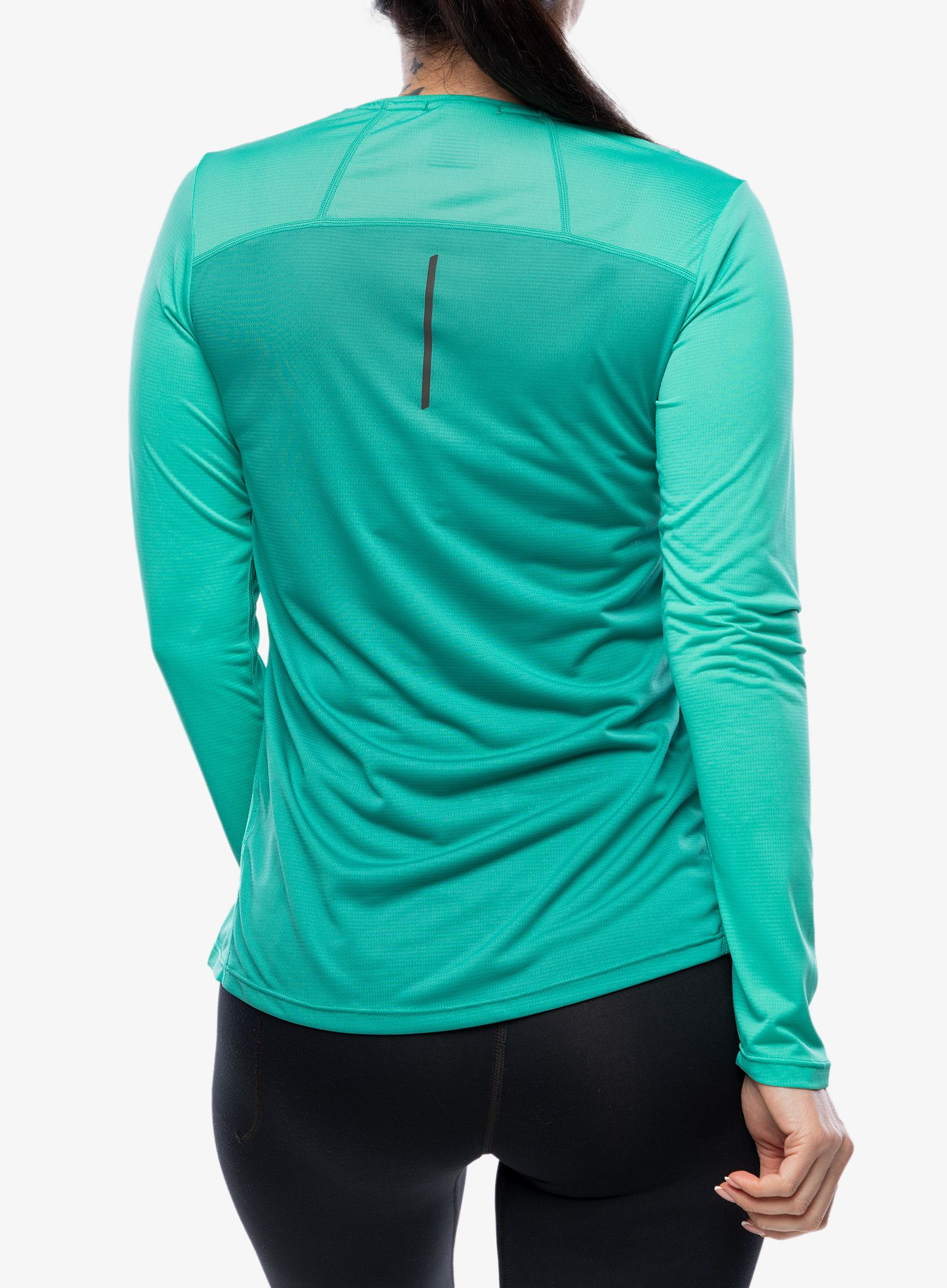 Ženska jopica Inov-8 Performance Long Sleeve - aqua/dark aqua
