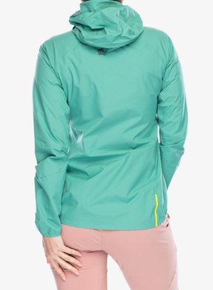 Ženska tekaška jakna Inov-8 Stormshell FZ V2 - aqua