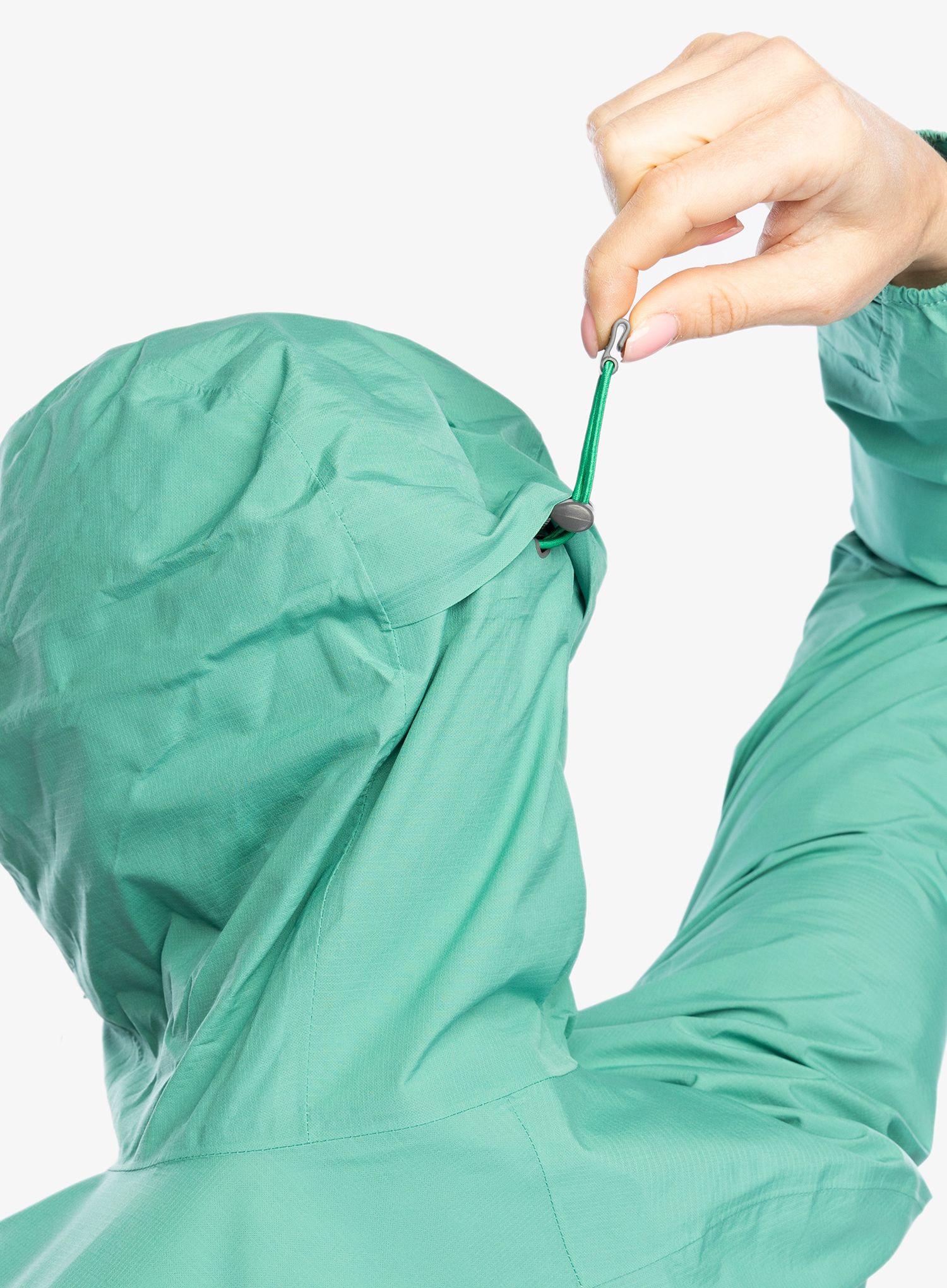Ženska tekaška jakna Inov-8 Stormshell FZ V2 - aqua